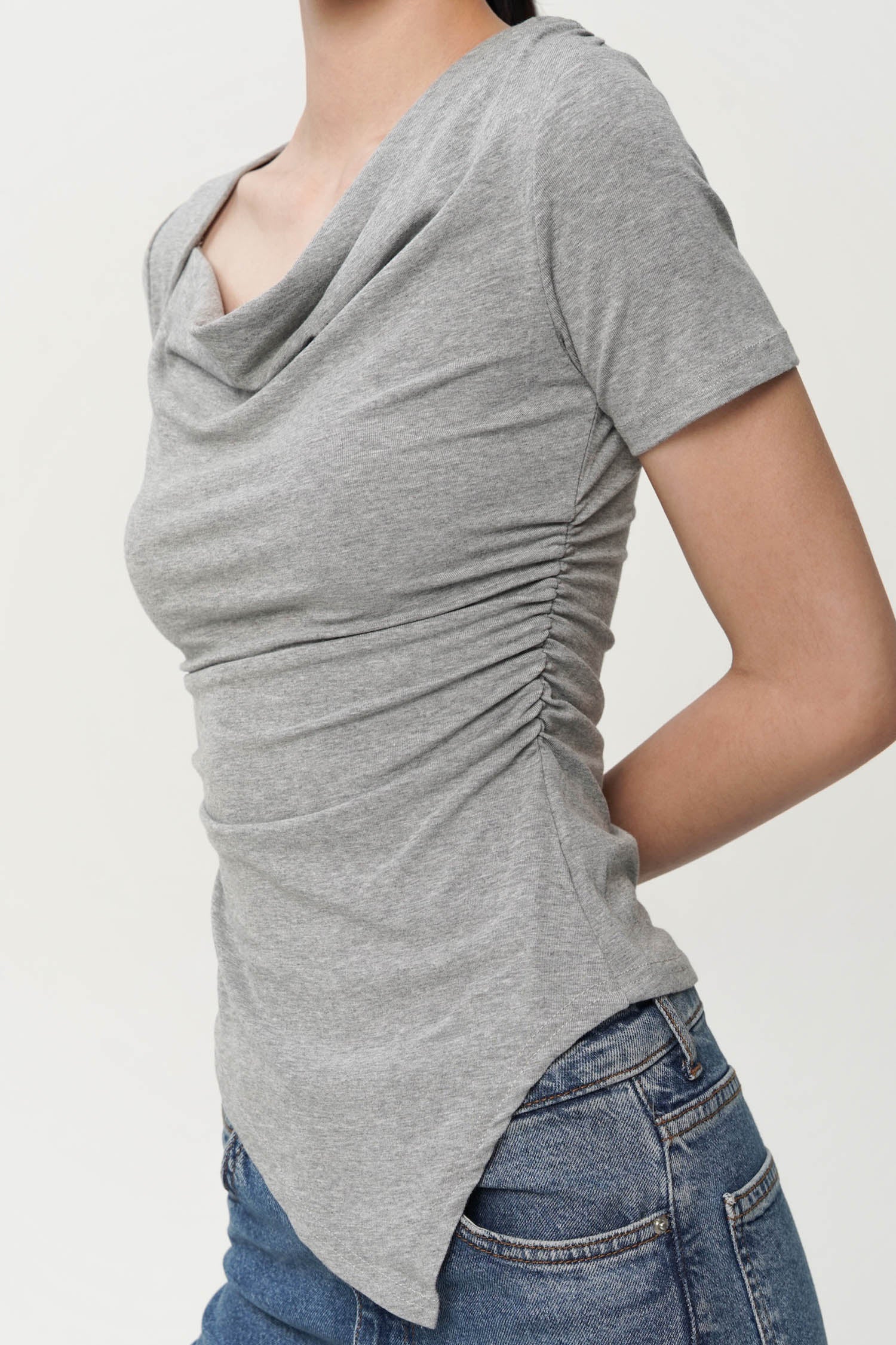 Meadow Top In Grey