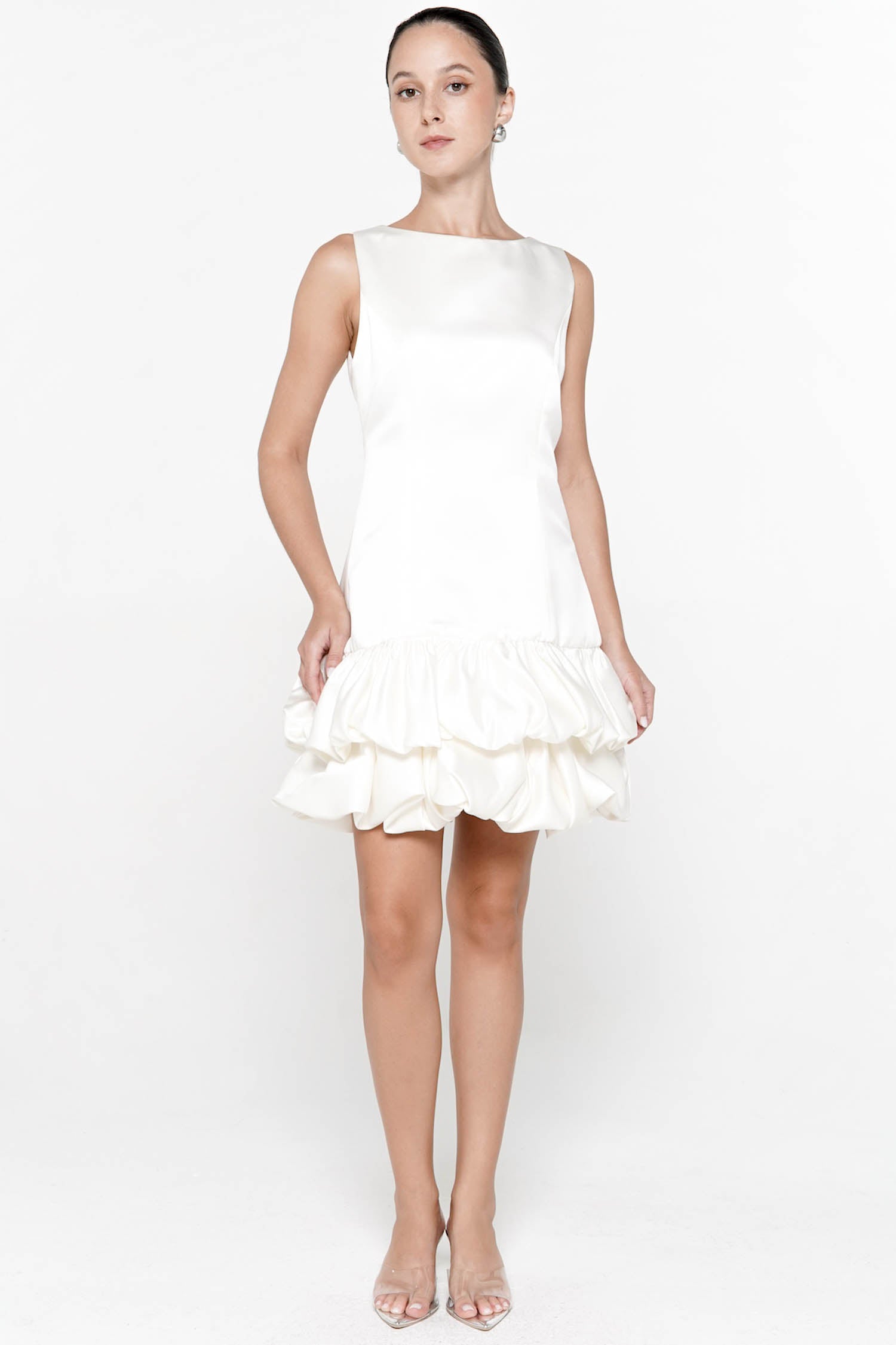 Edler Dress in Ivory
