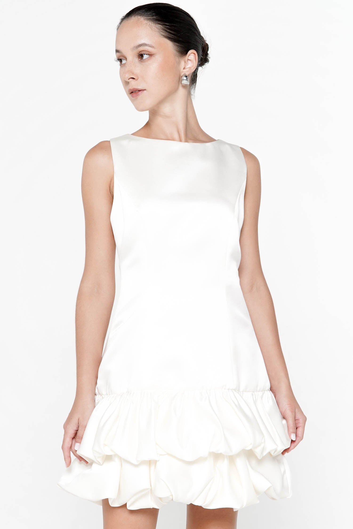 Edler Dress in Ivory