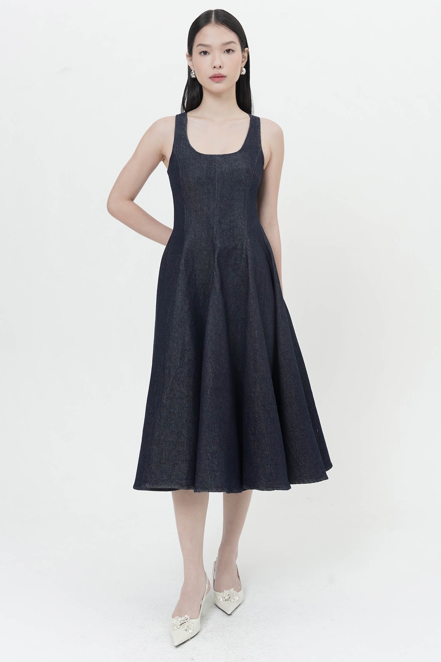 Ayta Midi Denim Dress