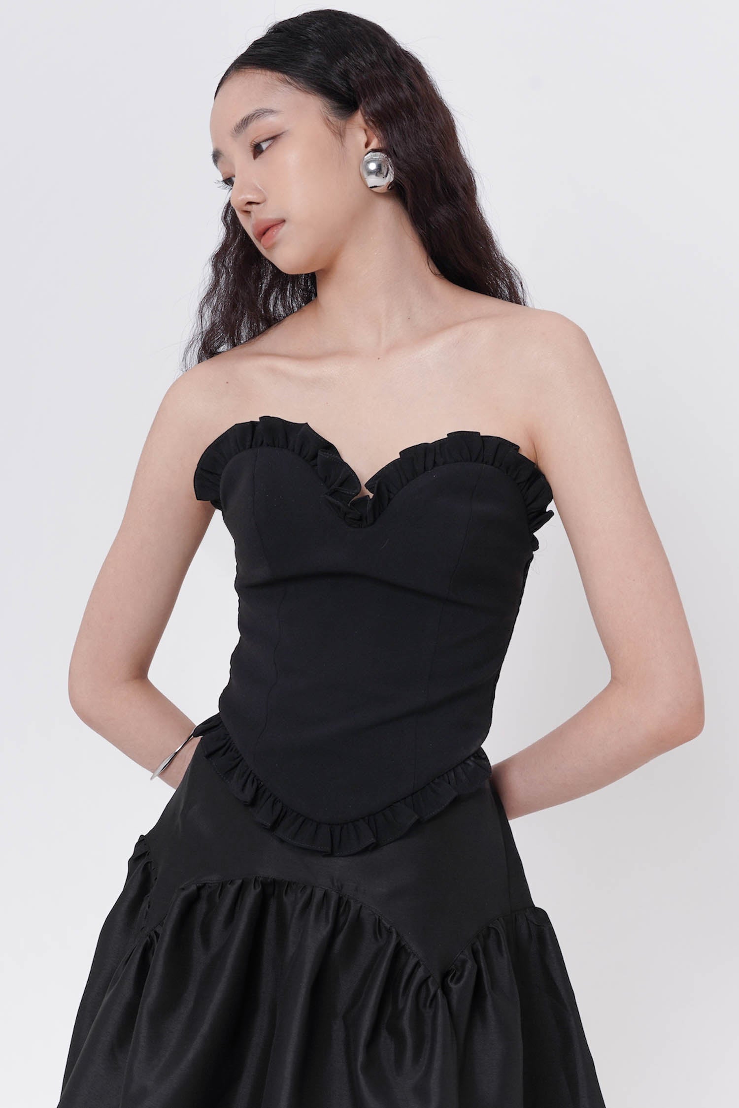 Eldan Bustier Top In Black