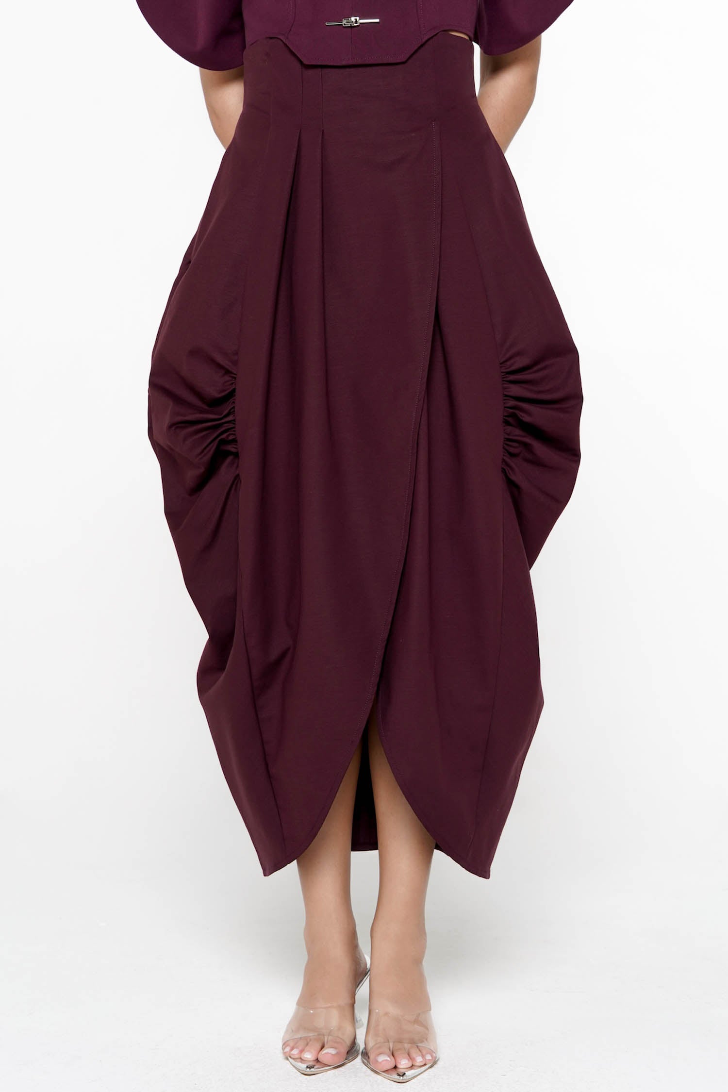 Leona Skirt in Wine