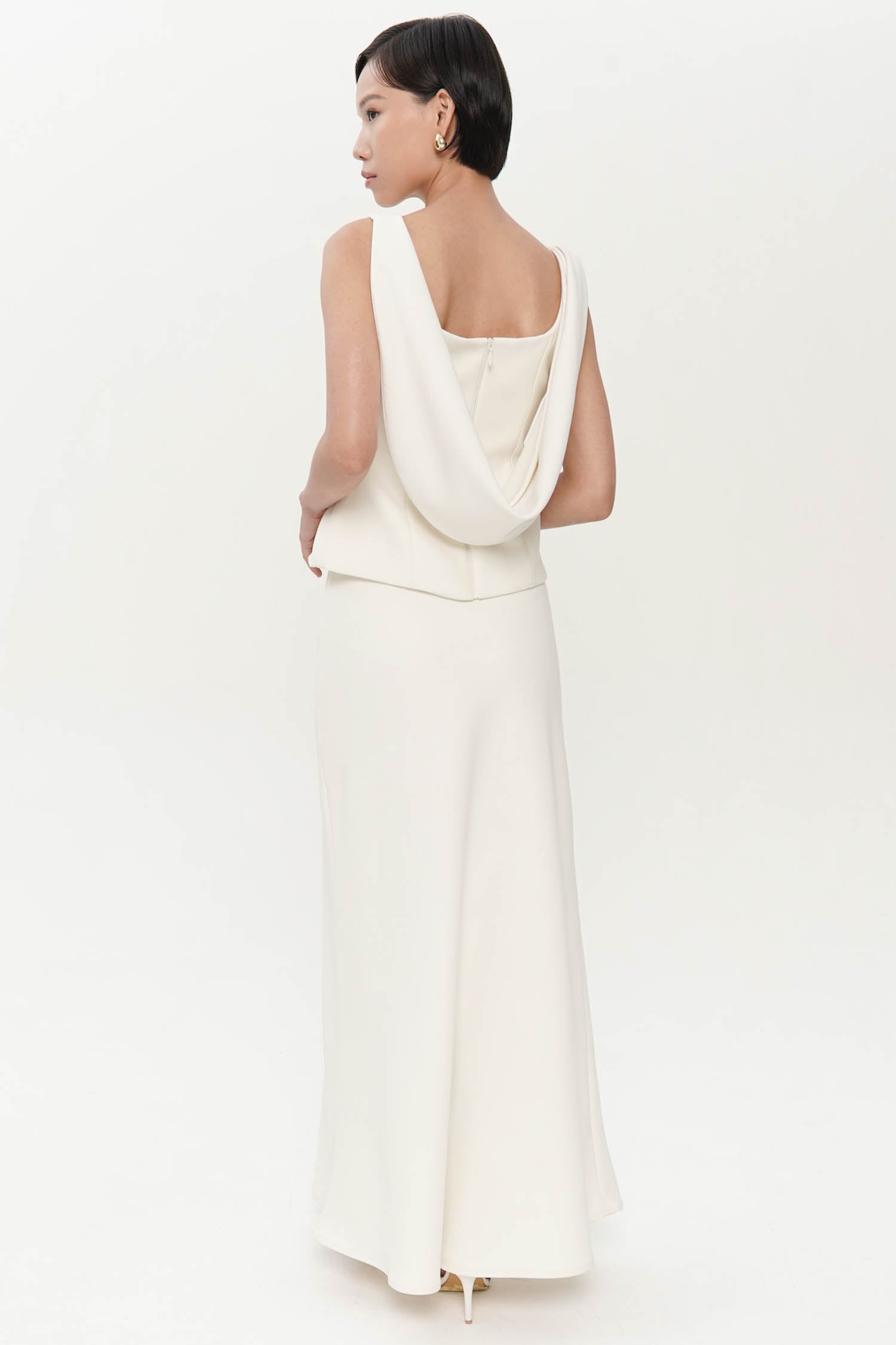 Efate Top In Broken White