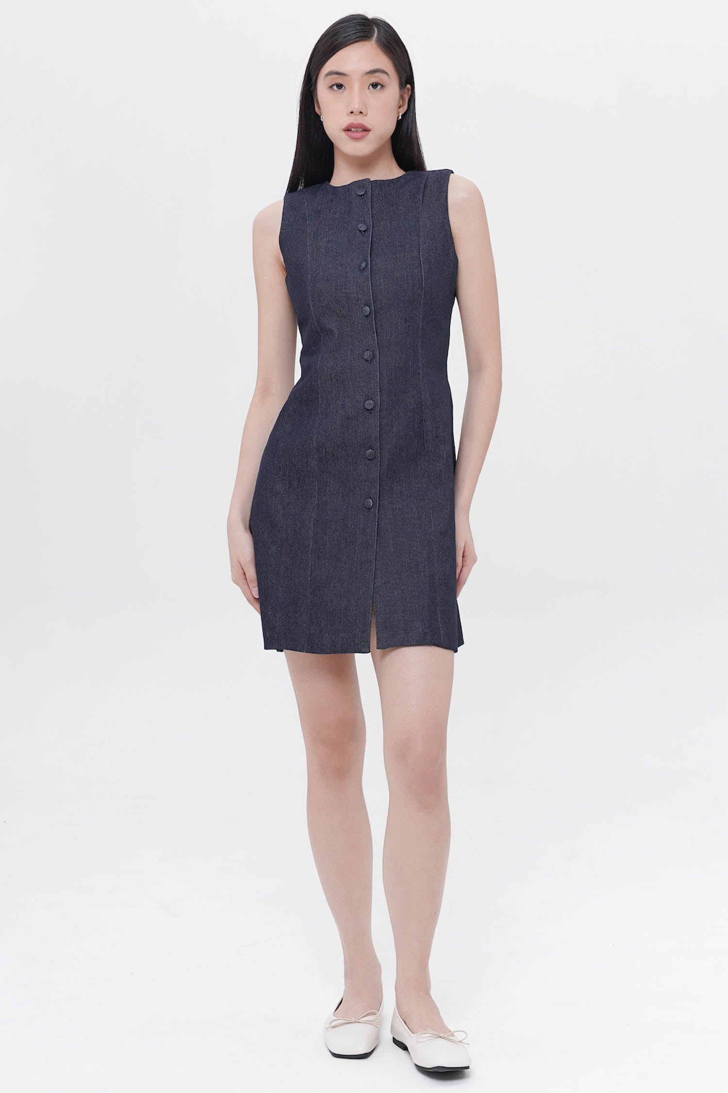 Irla Mini Dress In Denim