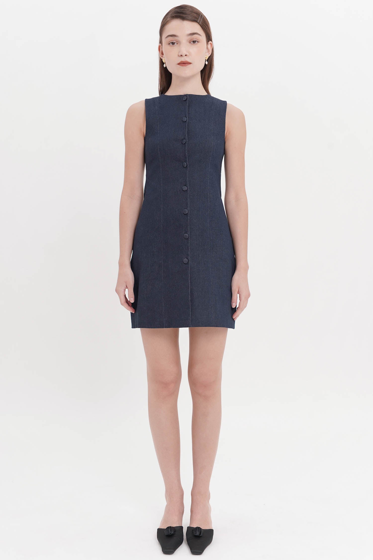 Irla Mini Dress In Denim