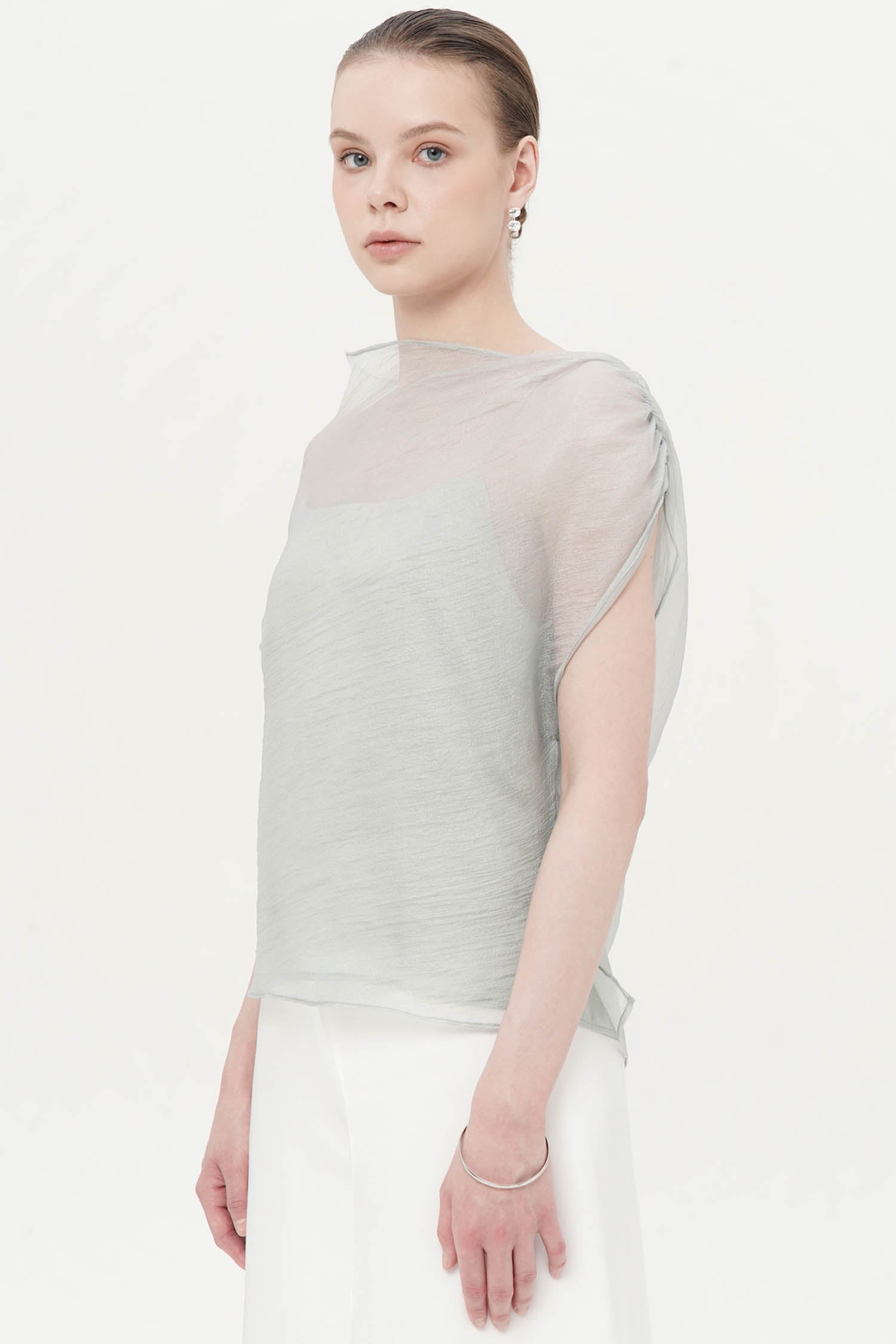 Caelis Two Piece Top In Sage