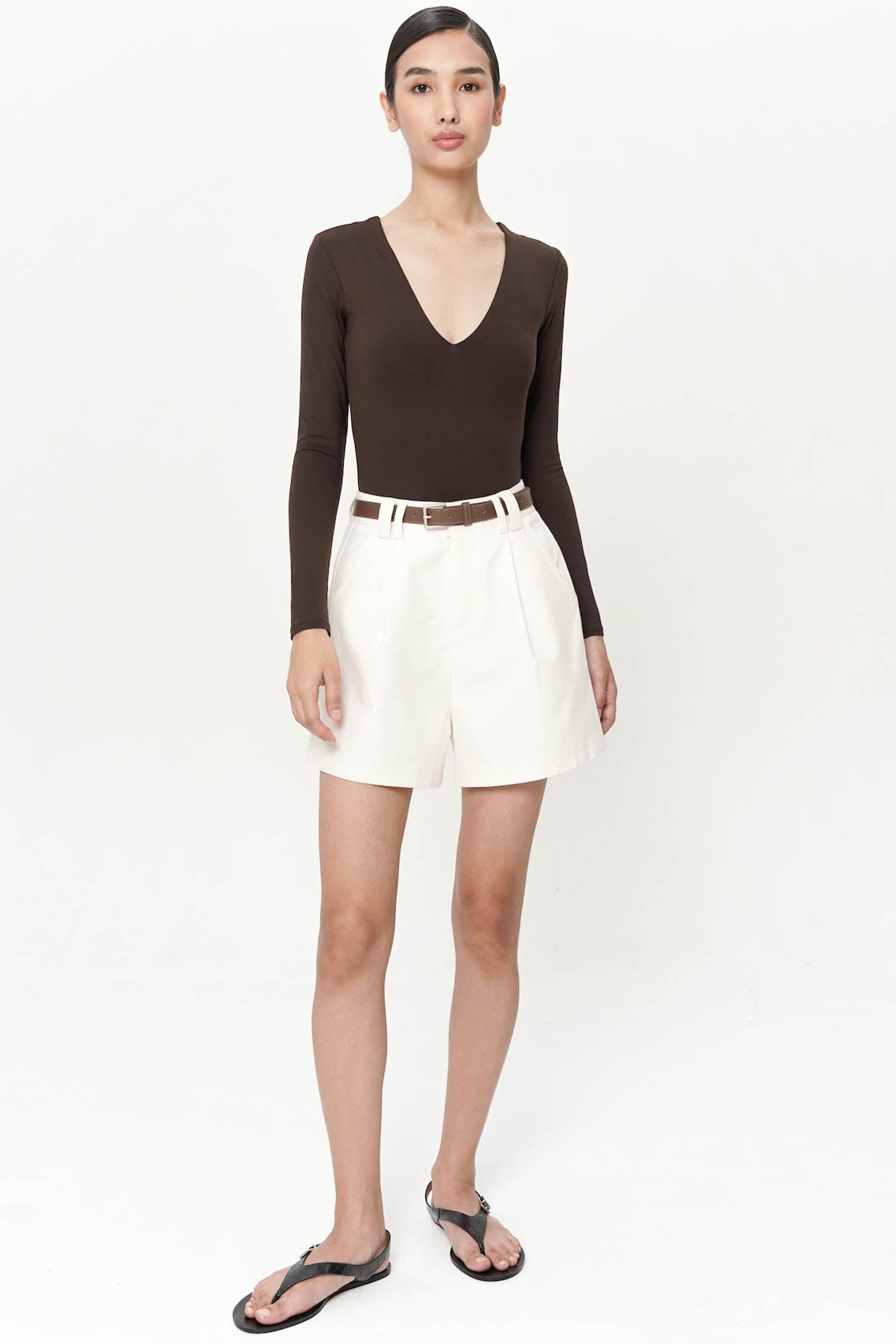 Crocetta Shorts In Creme