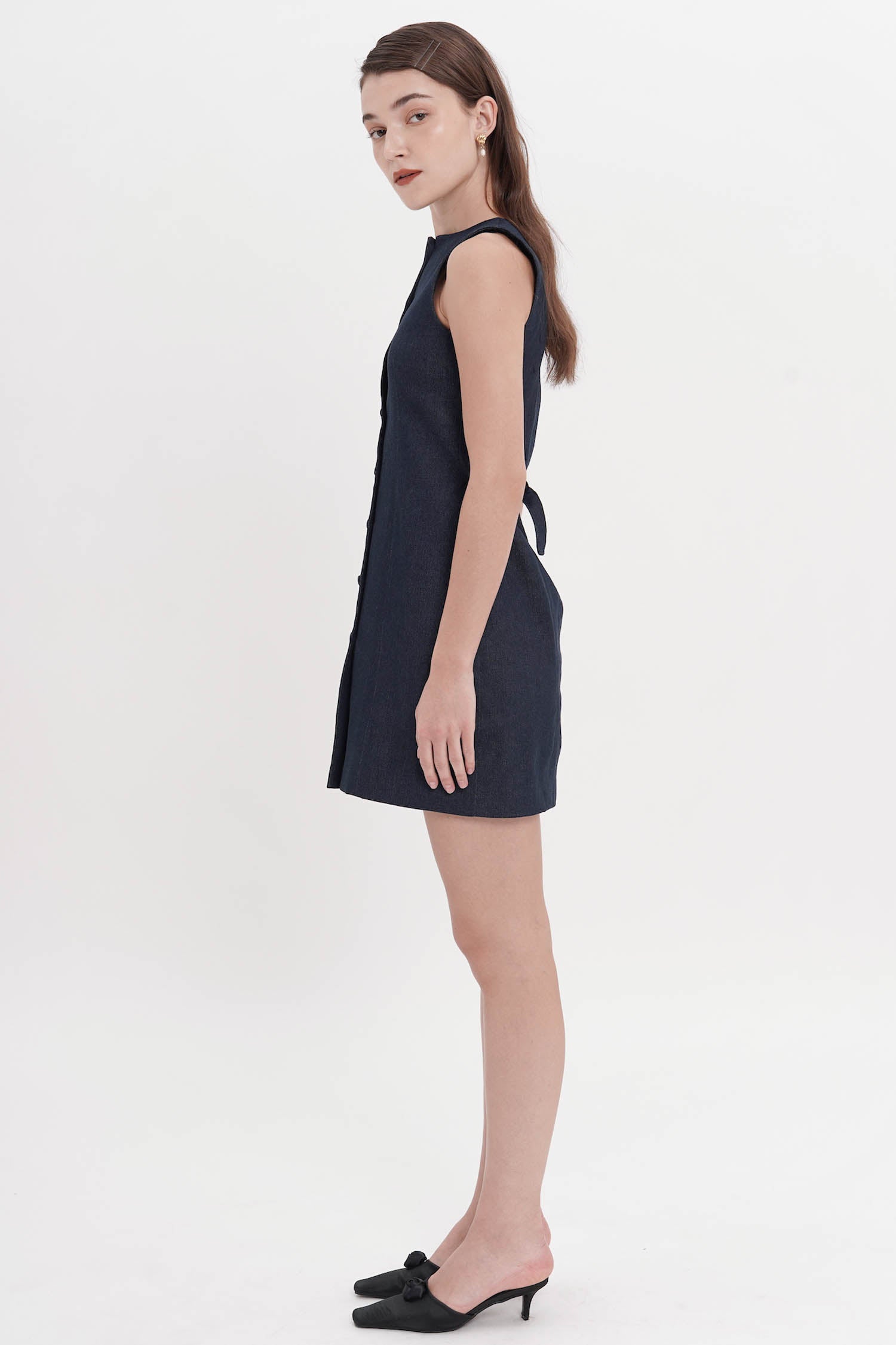 Irla Mini Dress In Denim