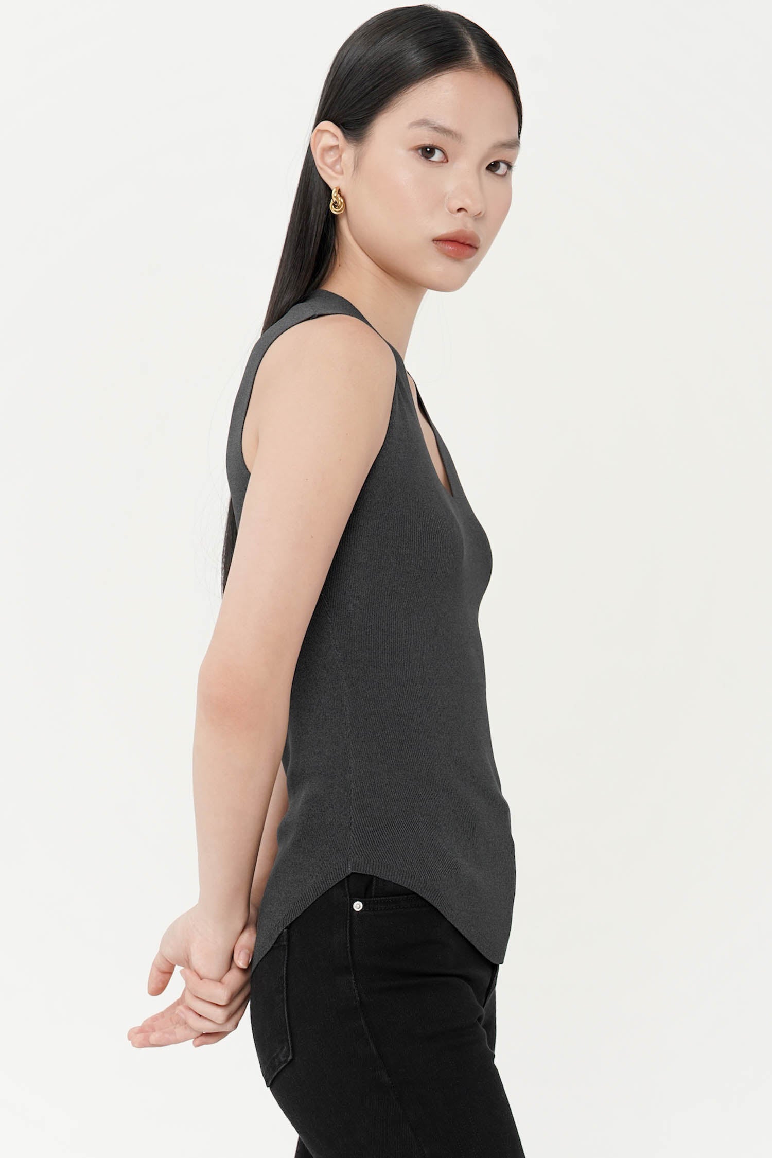 Sterling Tank In Dark Grey