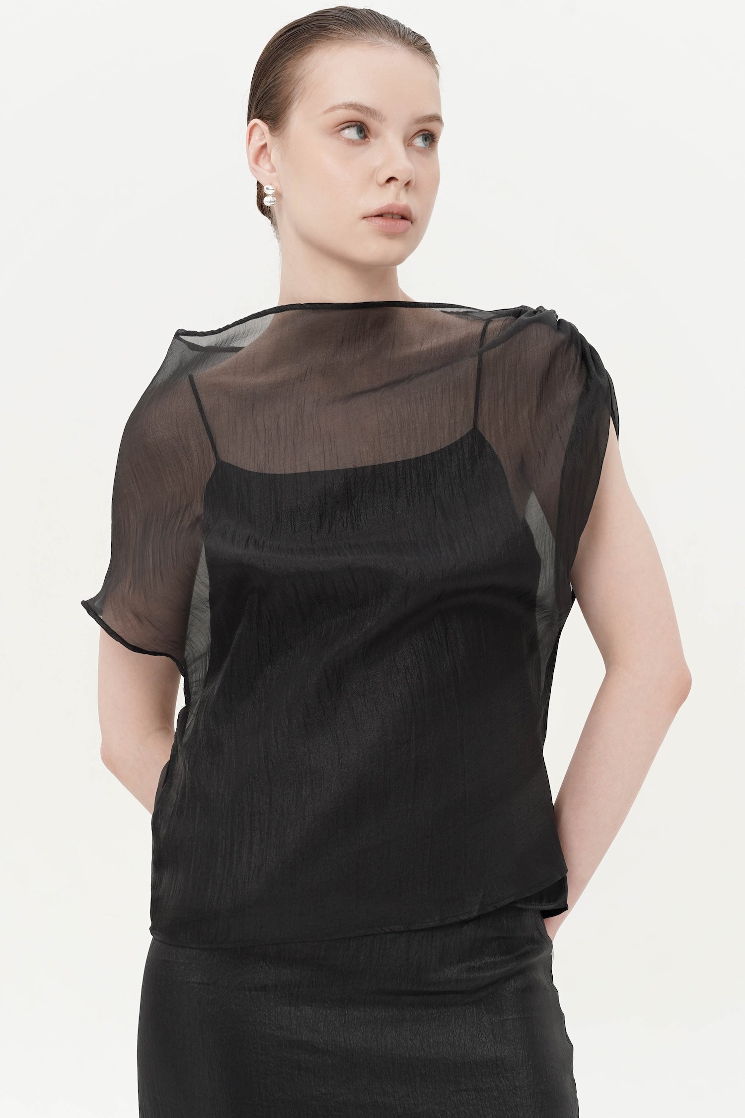Caelis Two Piece Top In Black