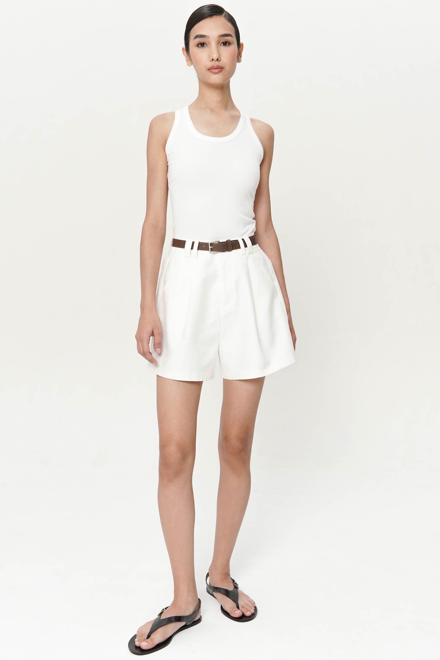 Crocetta Shorts In White