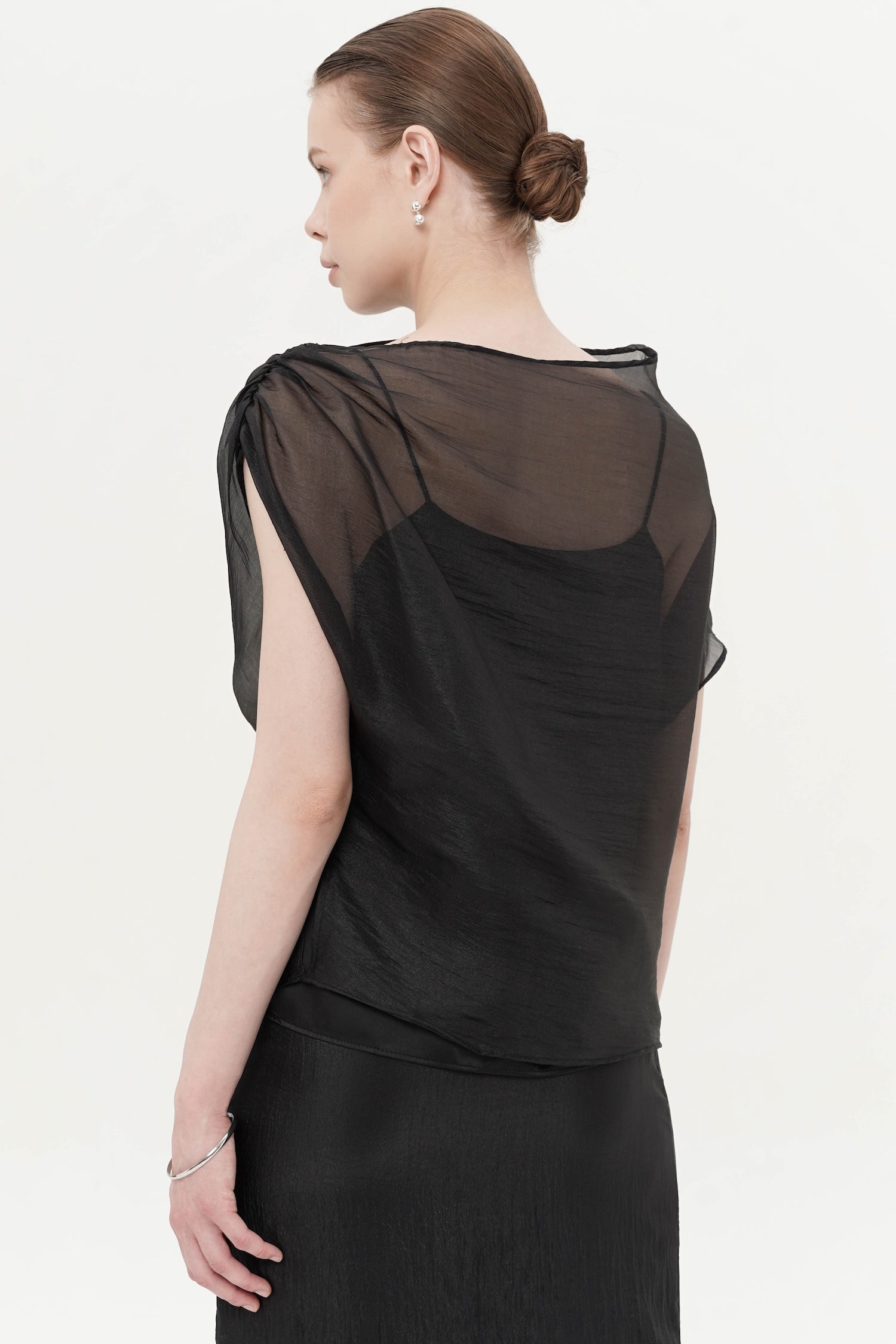 Caelis Two Piece Top In Black