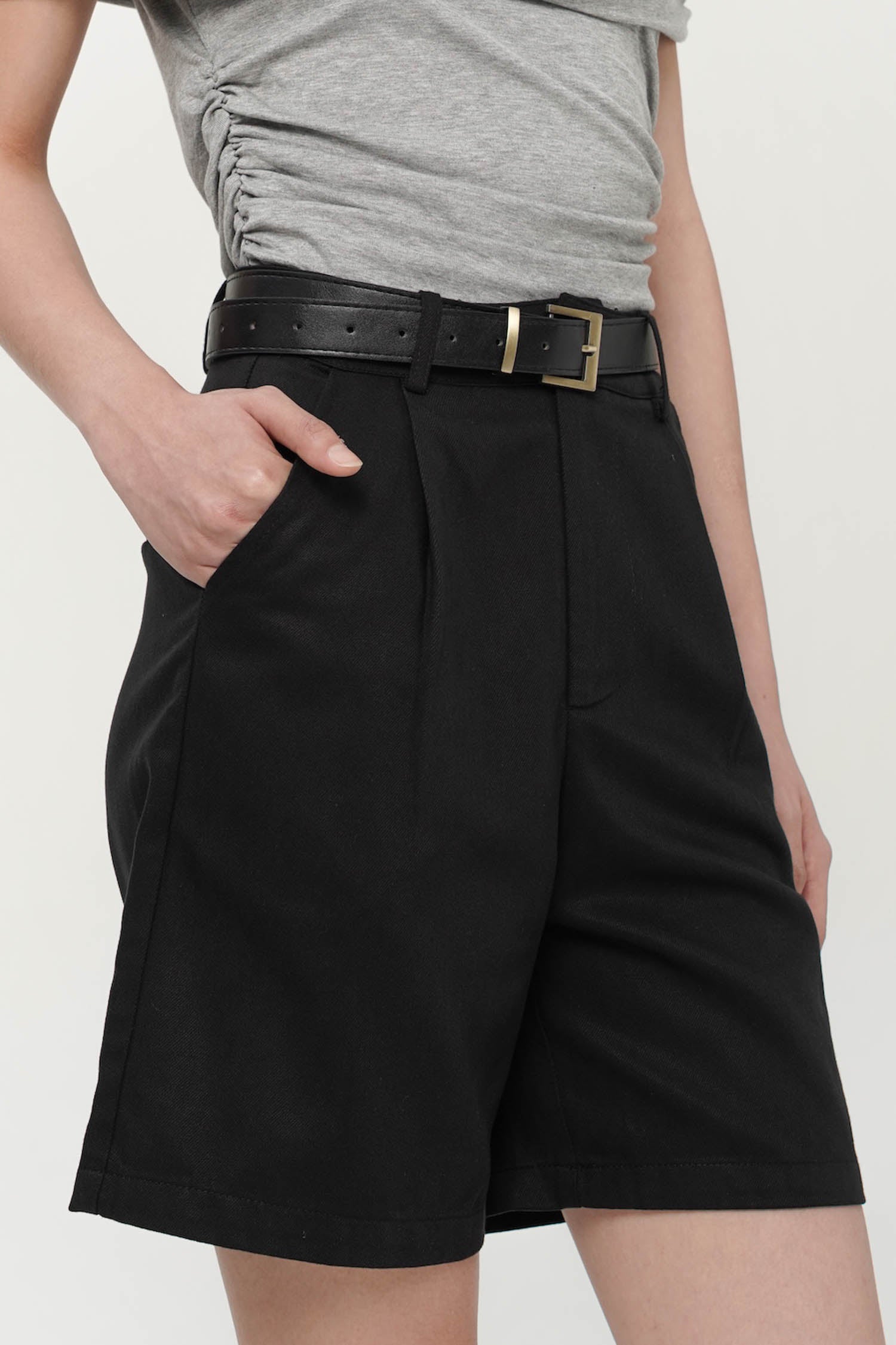 Tatiana Bermuda Shorts In Black