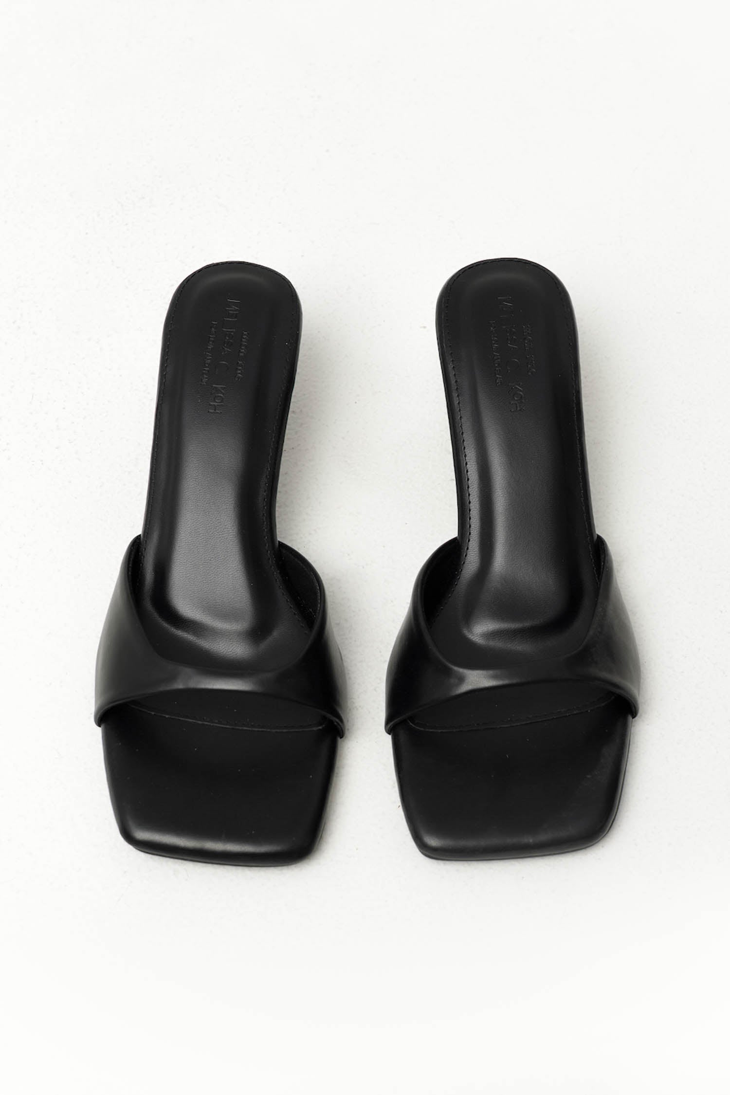 Isla Square Heels In Black