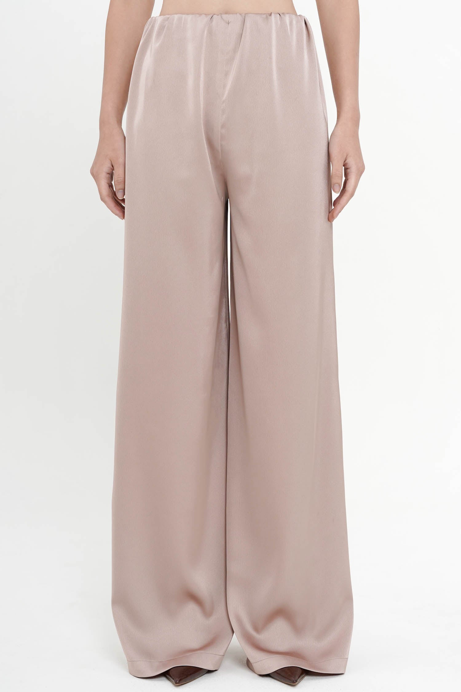Cassis Straight Pants In Nude