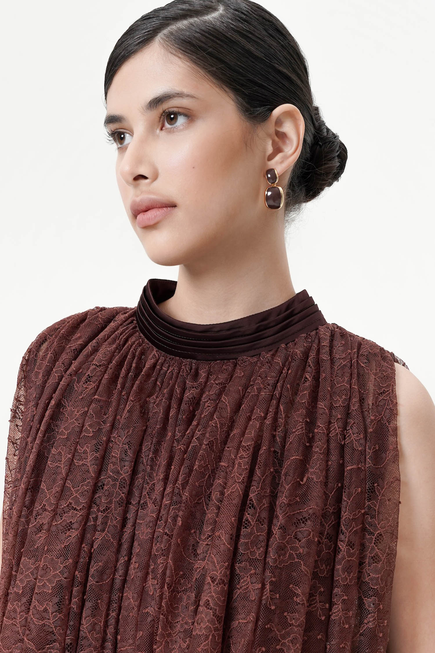 Getty Top in Deep Brown