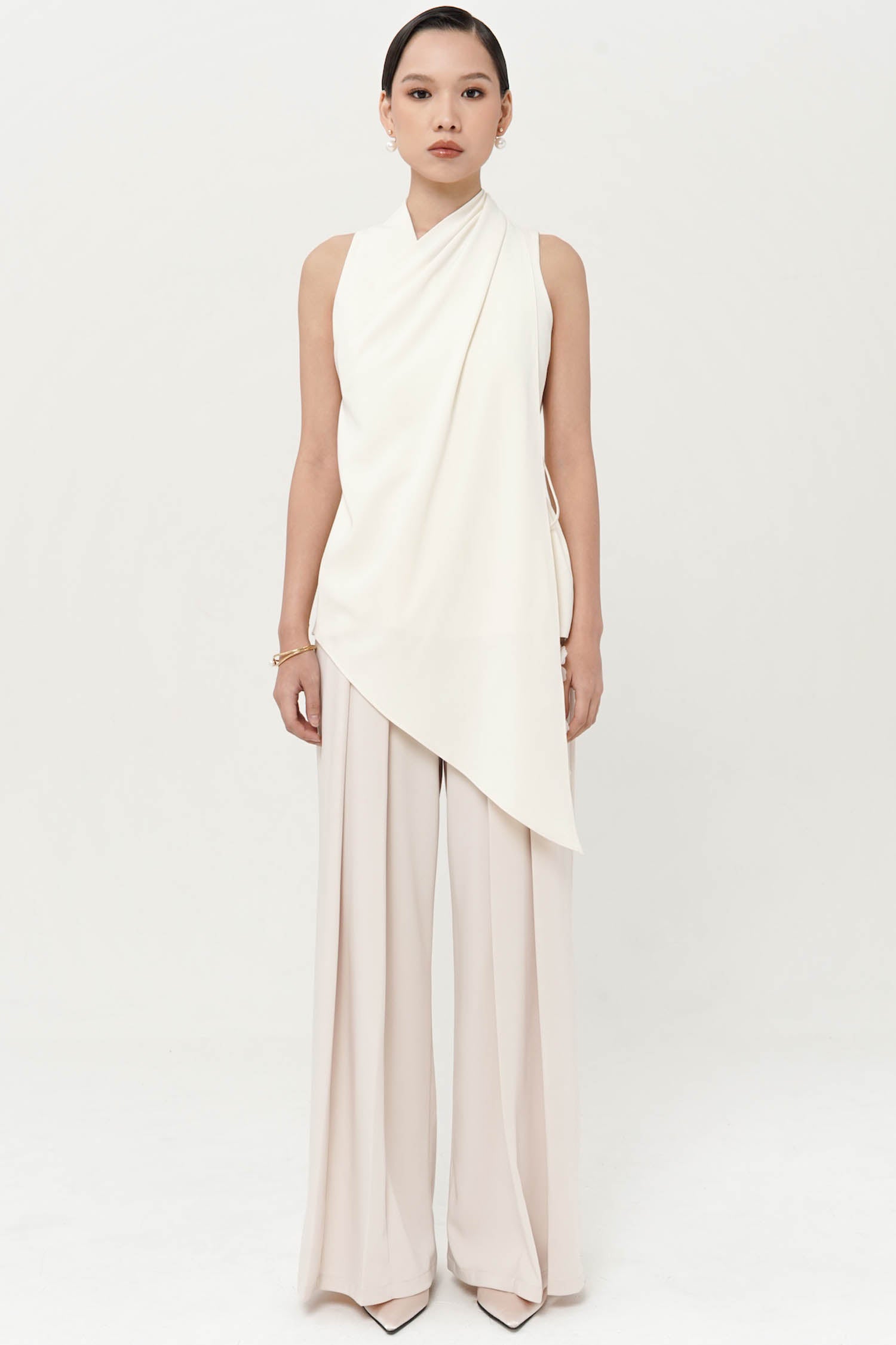 Kyra Top In Porcelain