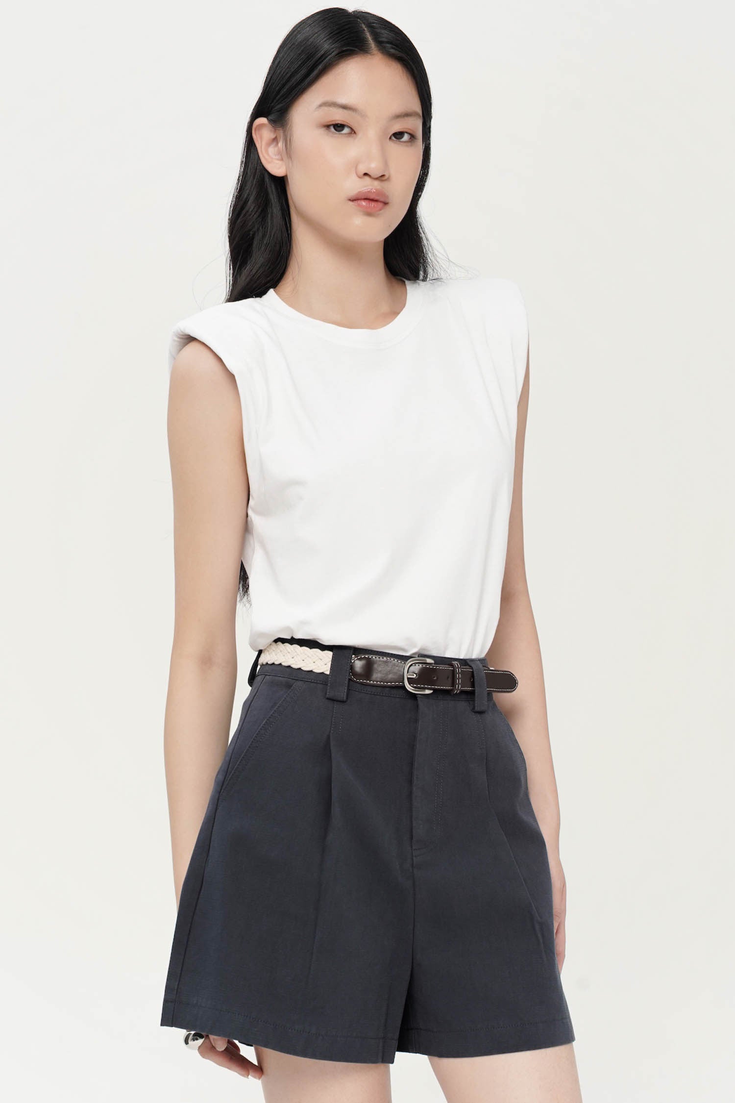 Emory Shorts In Washed Navy