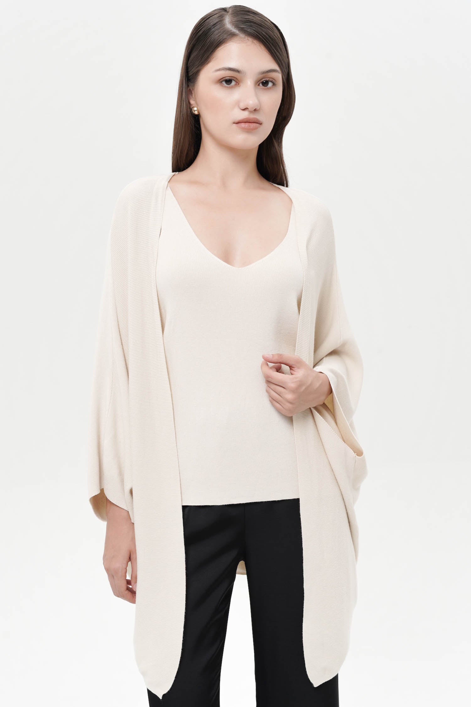 Doen Two-Piece Top In Creme