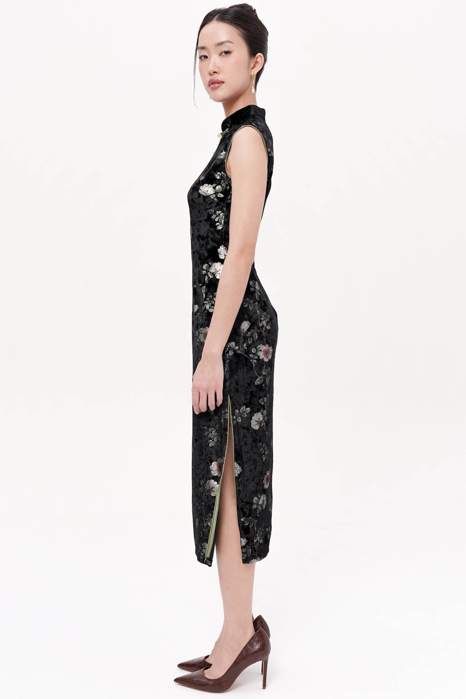 Lanxin Qipao Dress In Black