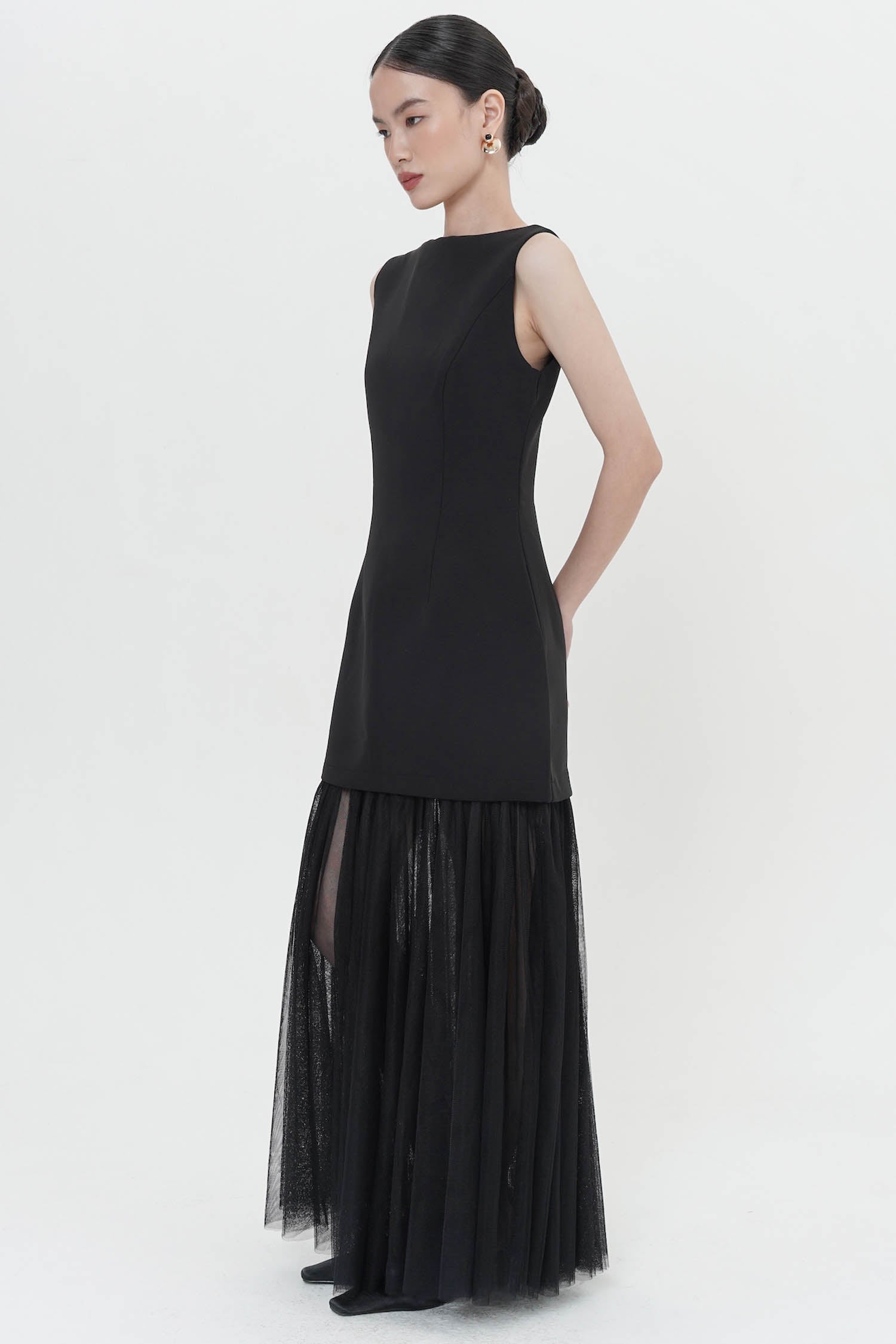 Mariah Maxi Dress In Black