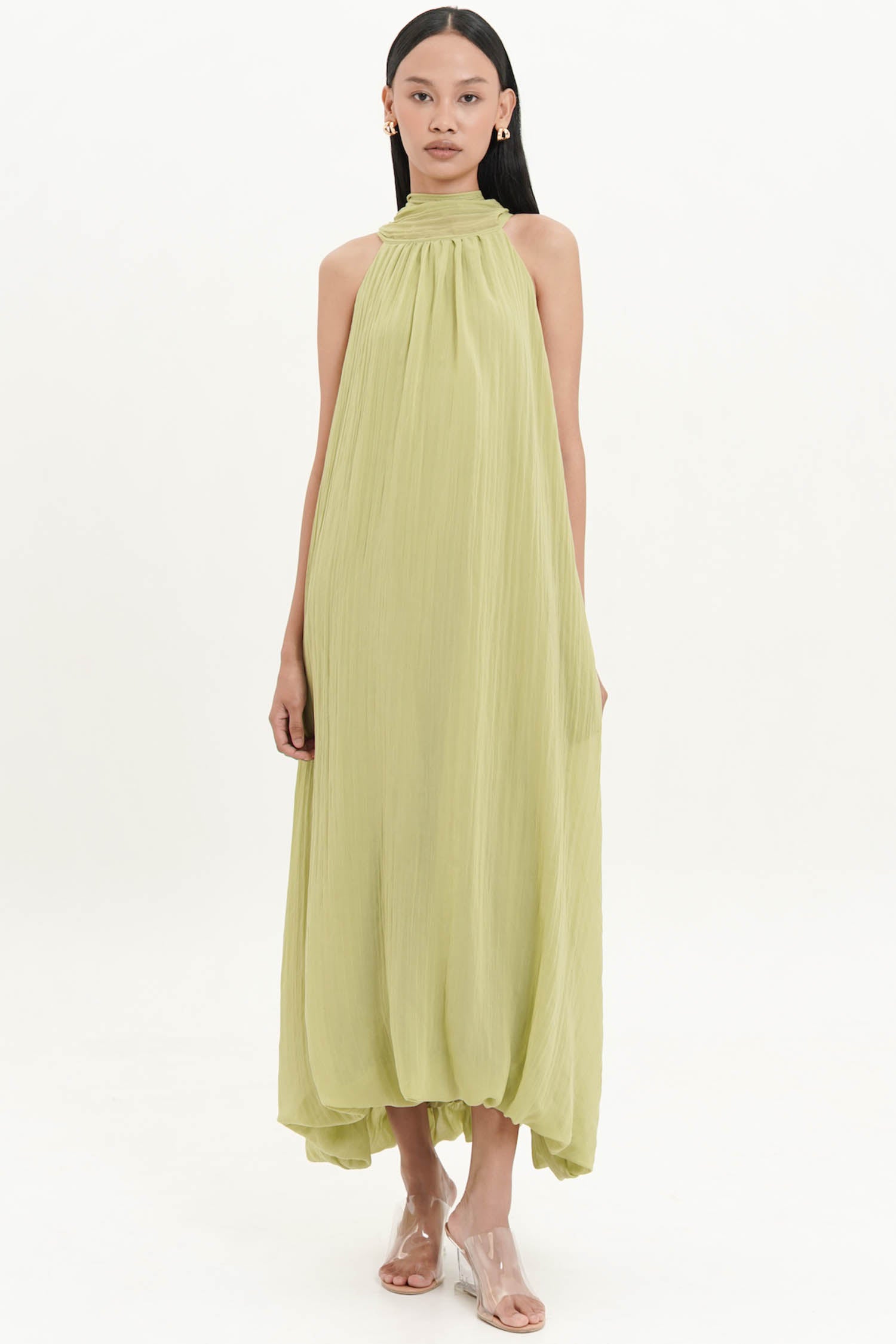 Ghieri Maxi Dress In Green