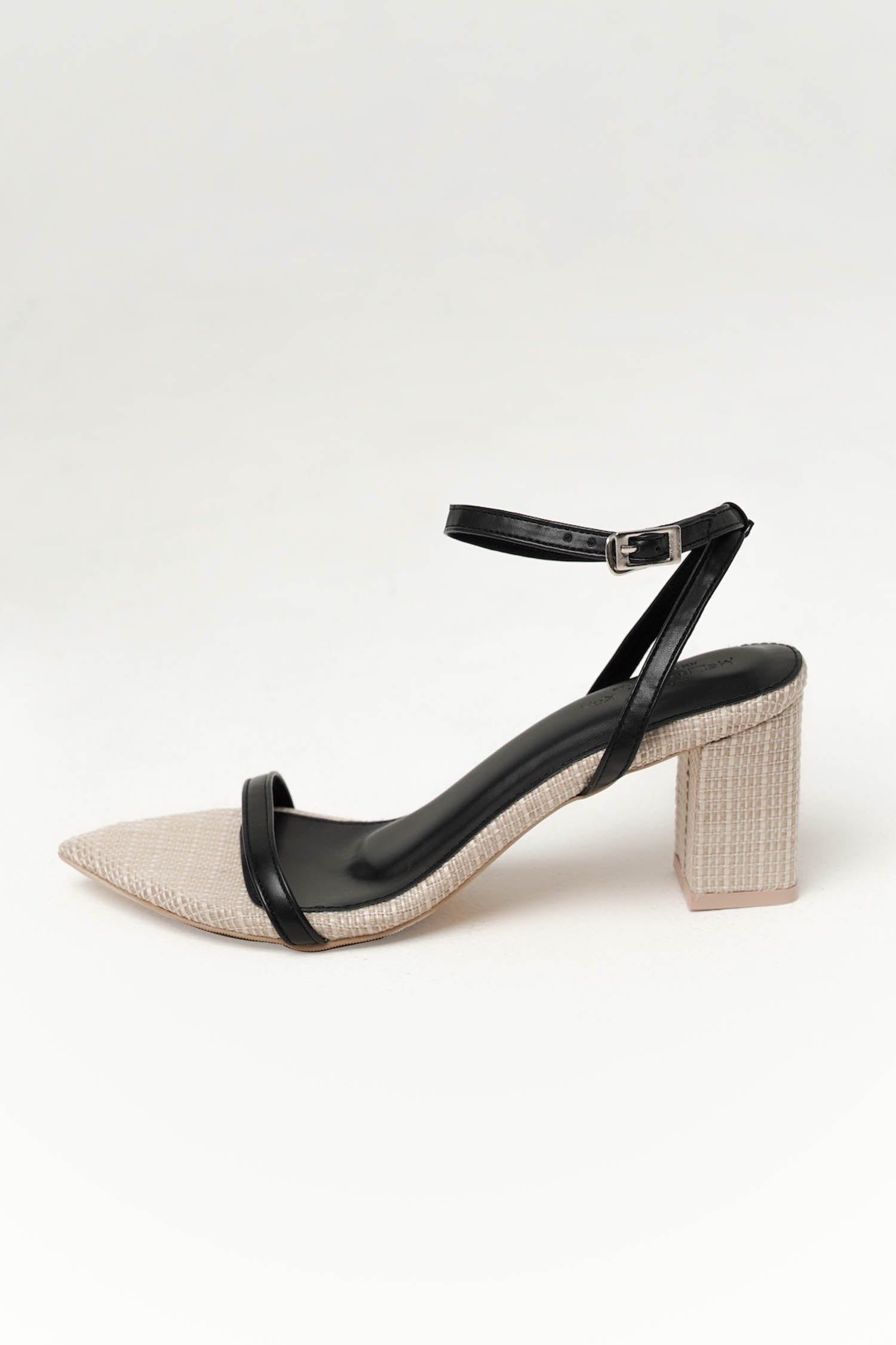 Mel Heels Resort In Black