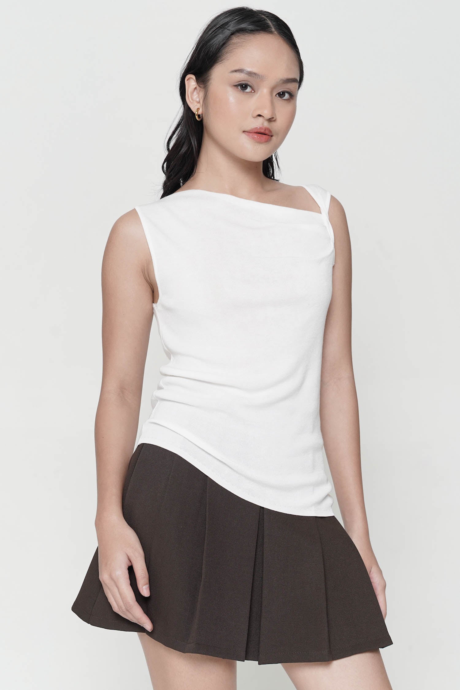 Deseree Top In White