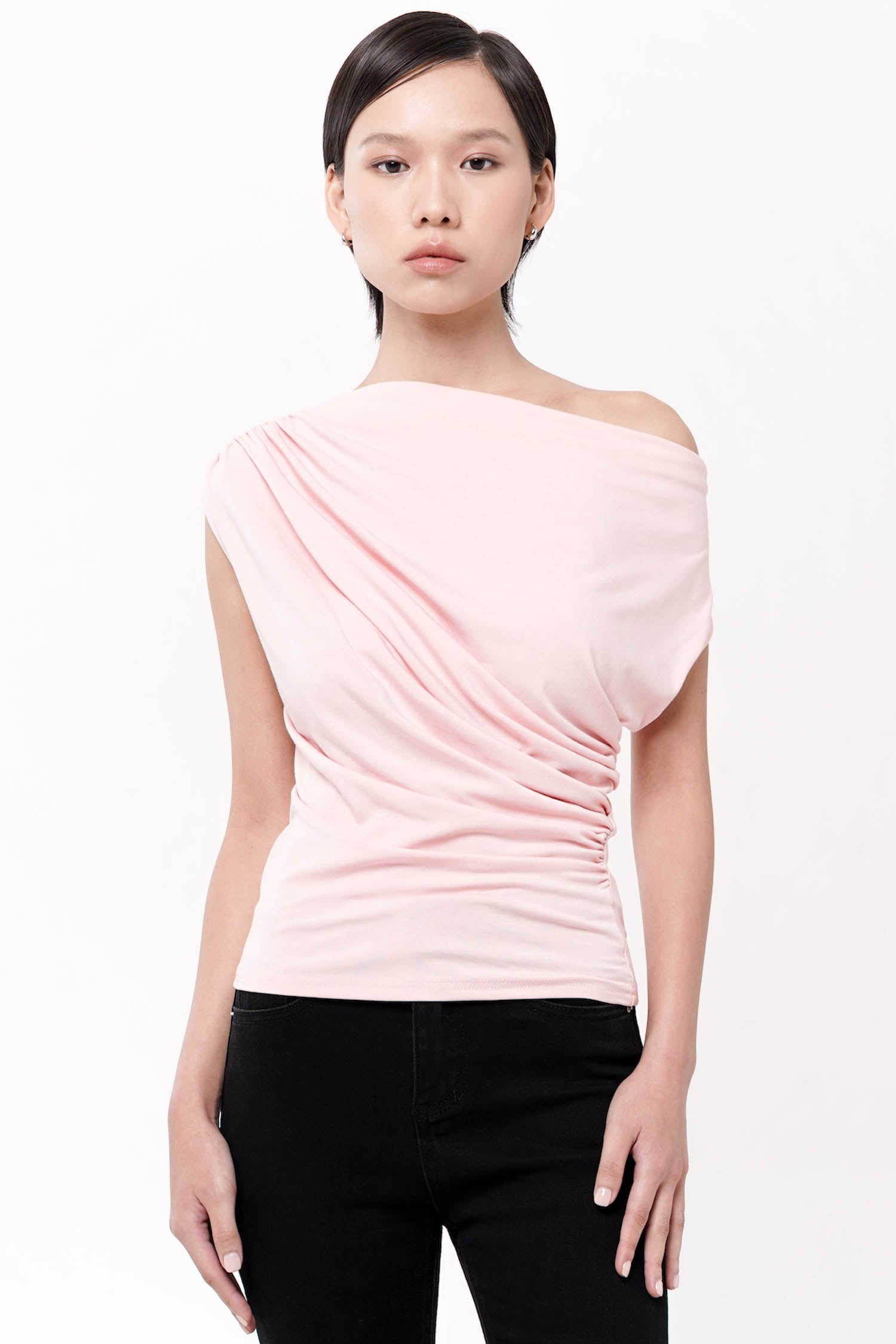 Merino Top In Pink