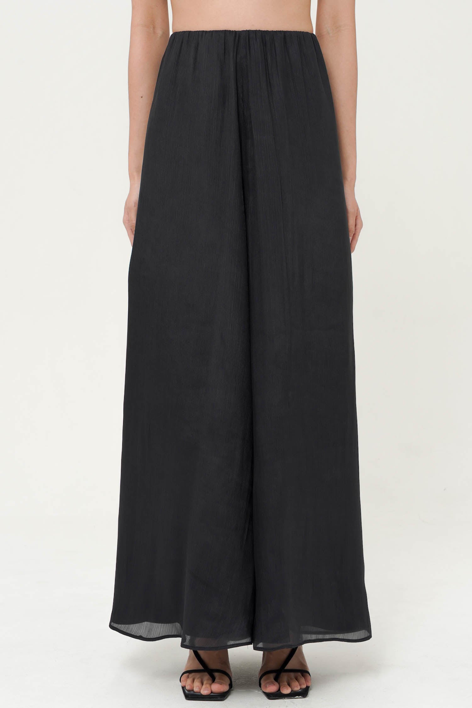 Jire Translucent Trousers In Black
