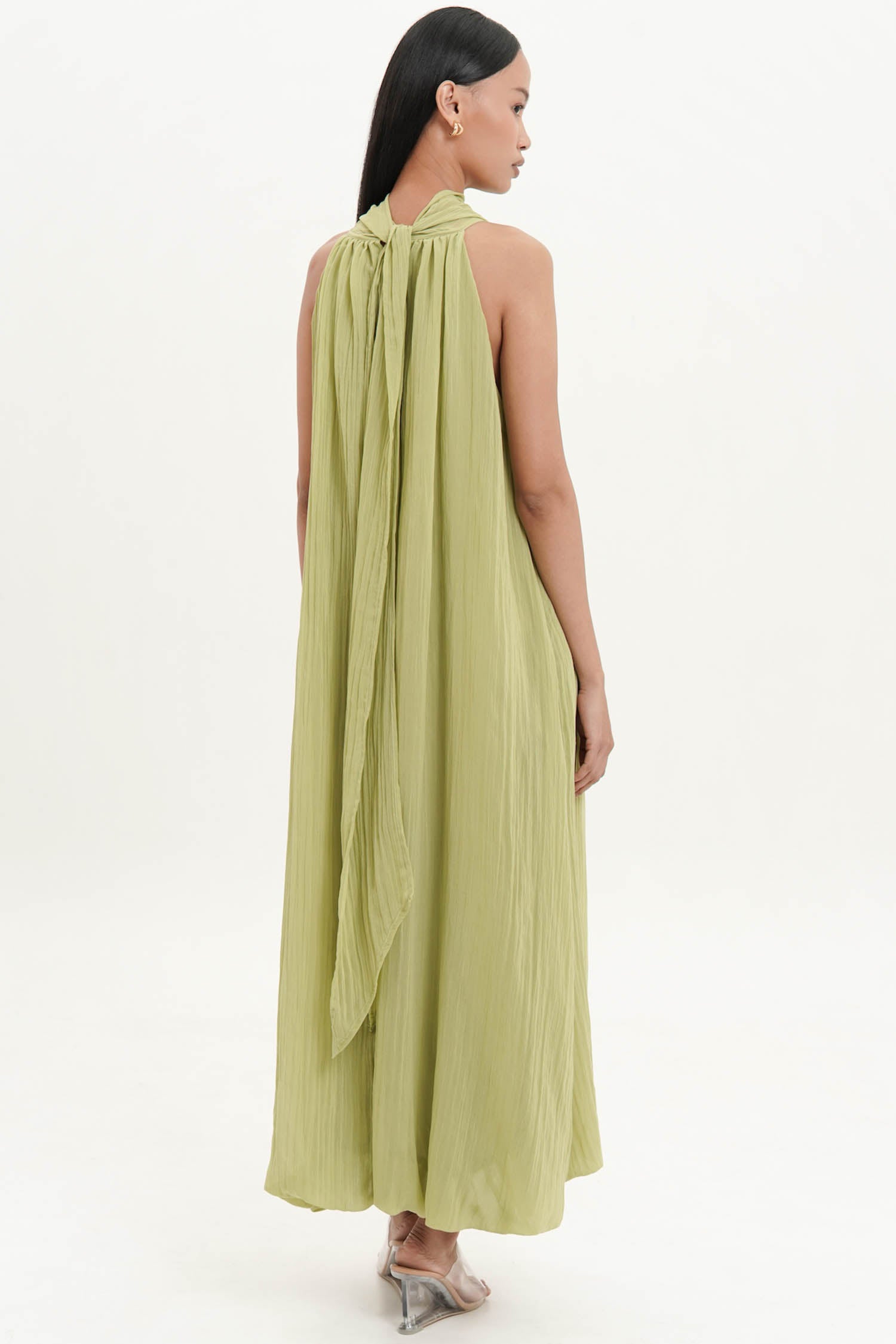 Ghieri Maxi Dress In Green
