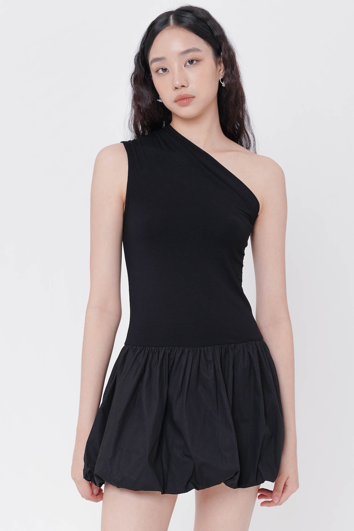 Hale Bubble Dress In Black