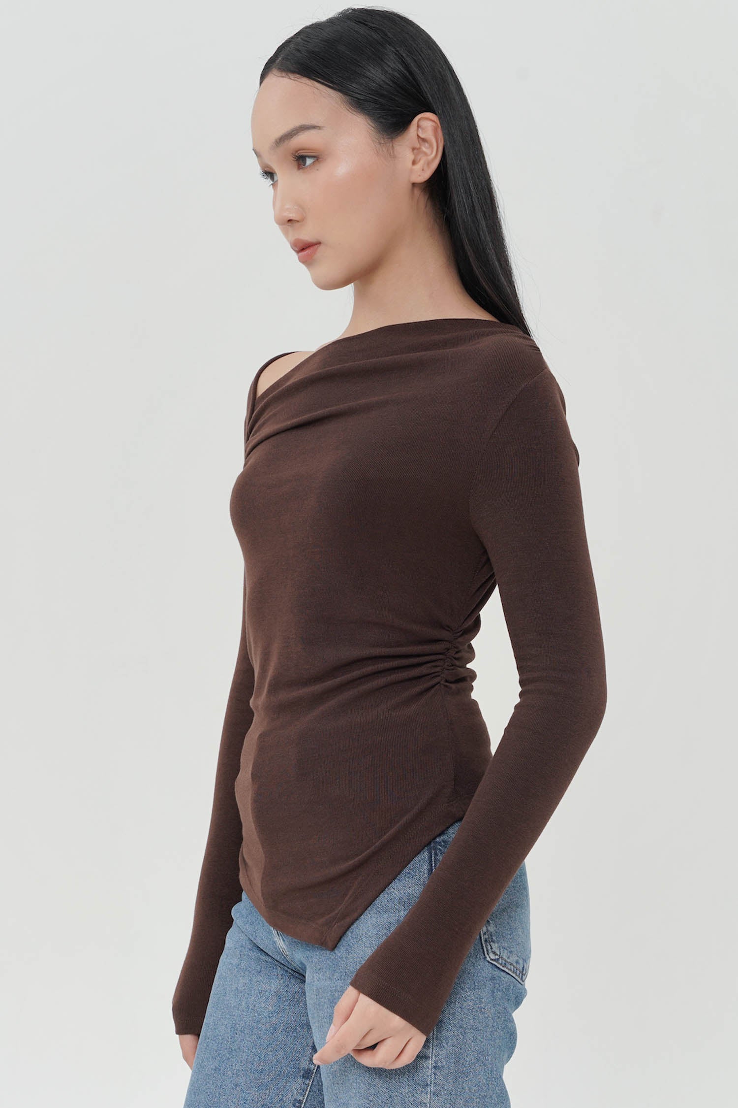 Tanner Top In Brown