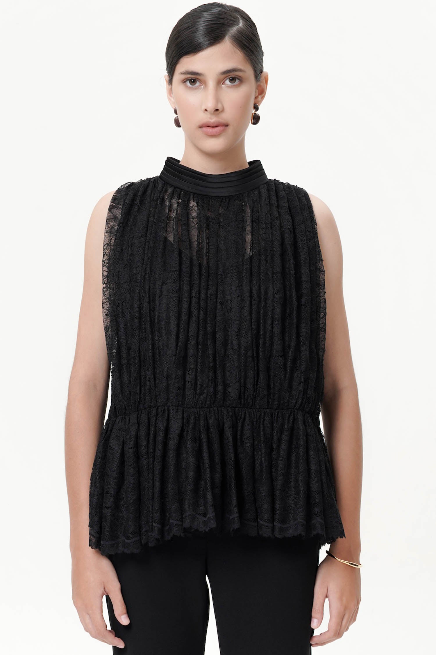 Getty Top in Black