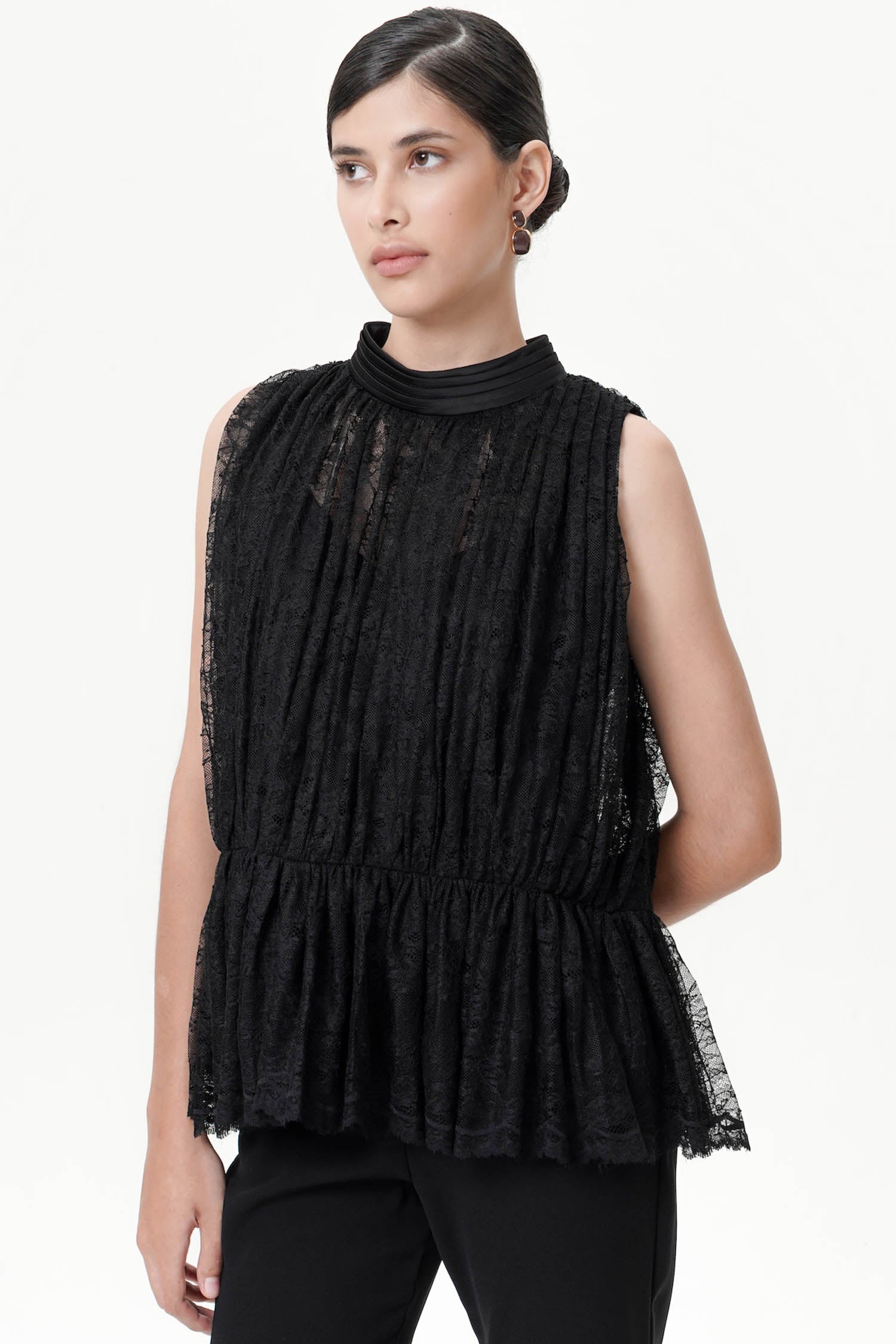 Getty Top in Black