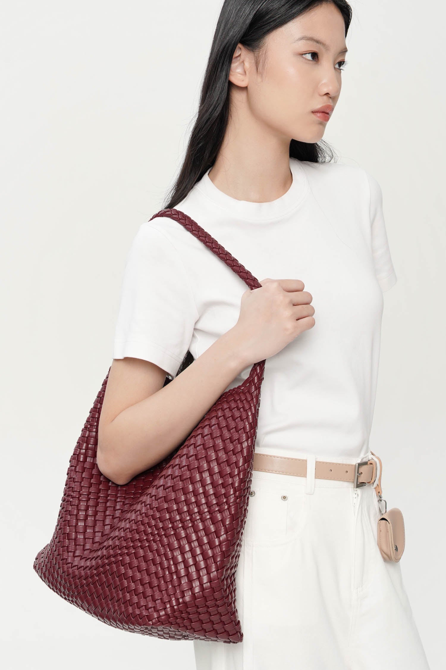 Gyuri Tote In Maroon