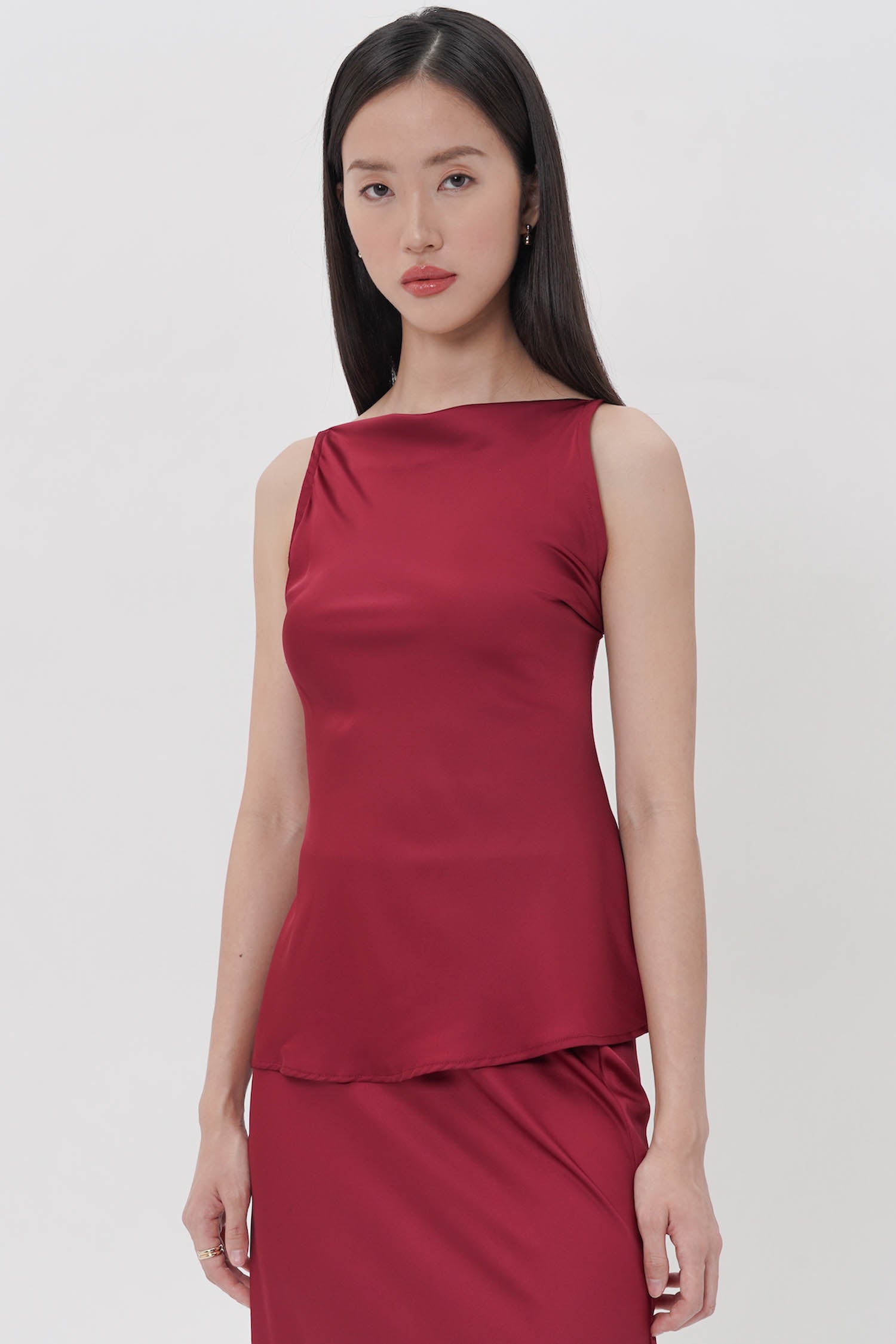 Kimi Top In Maroon