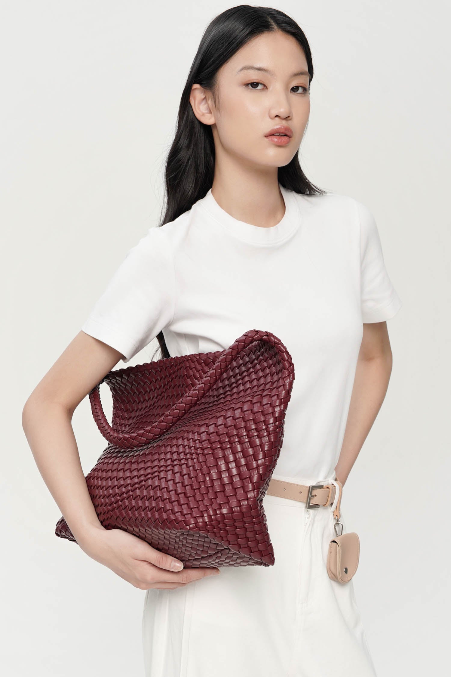 Gyuri Tote In Maroon
