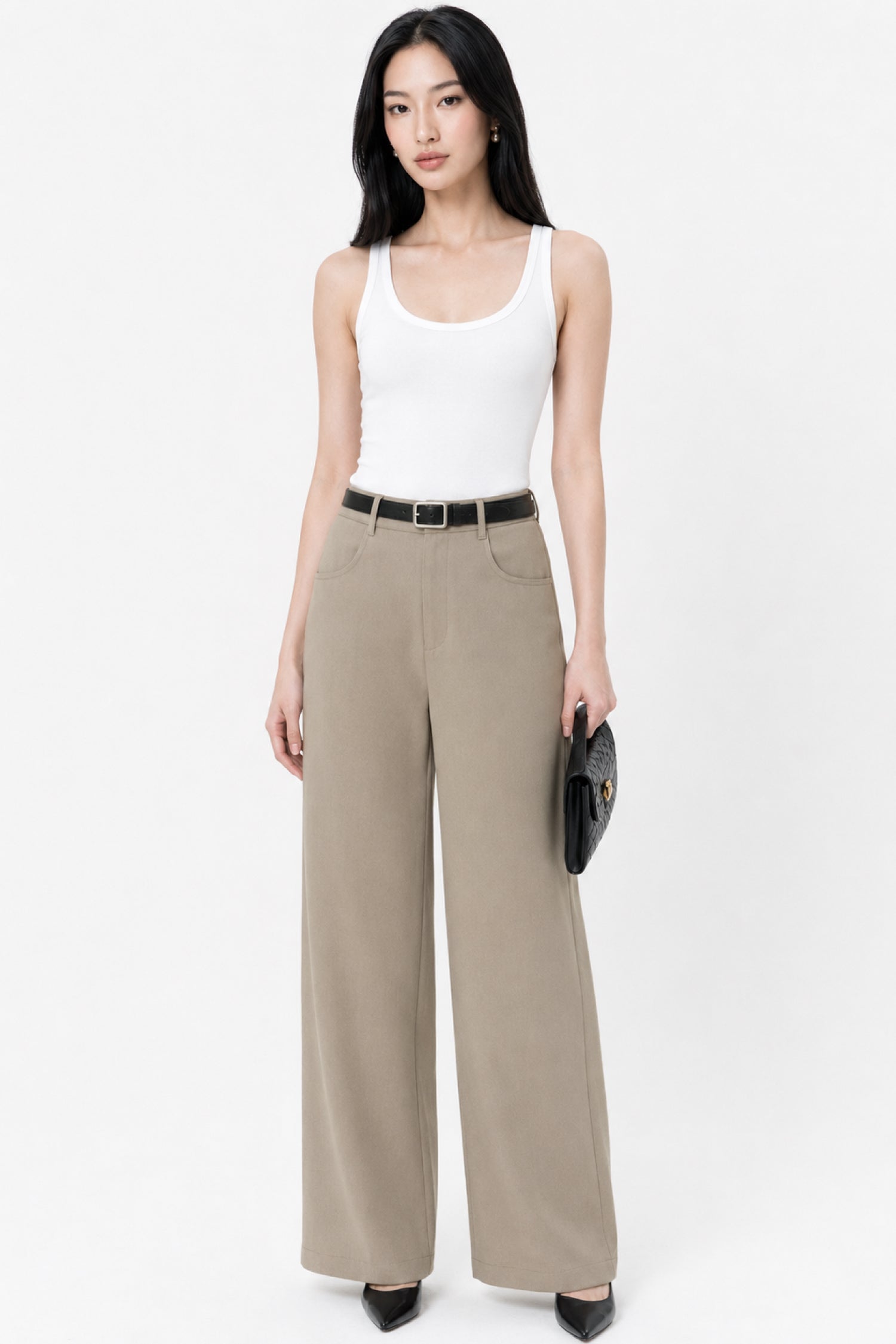 Matilda Trouser In Khaki