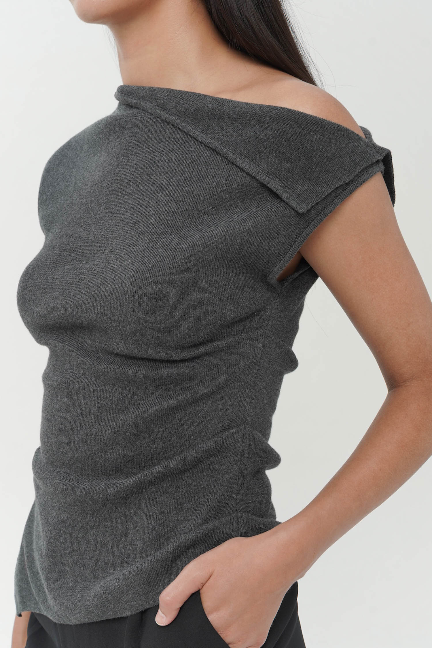 Cayden Top In Grey