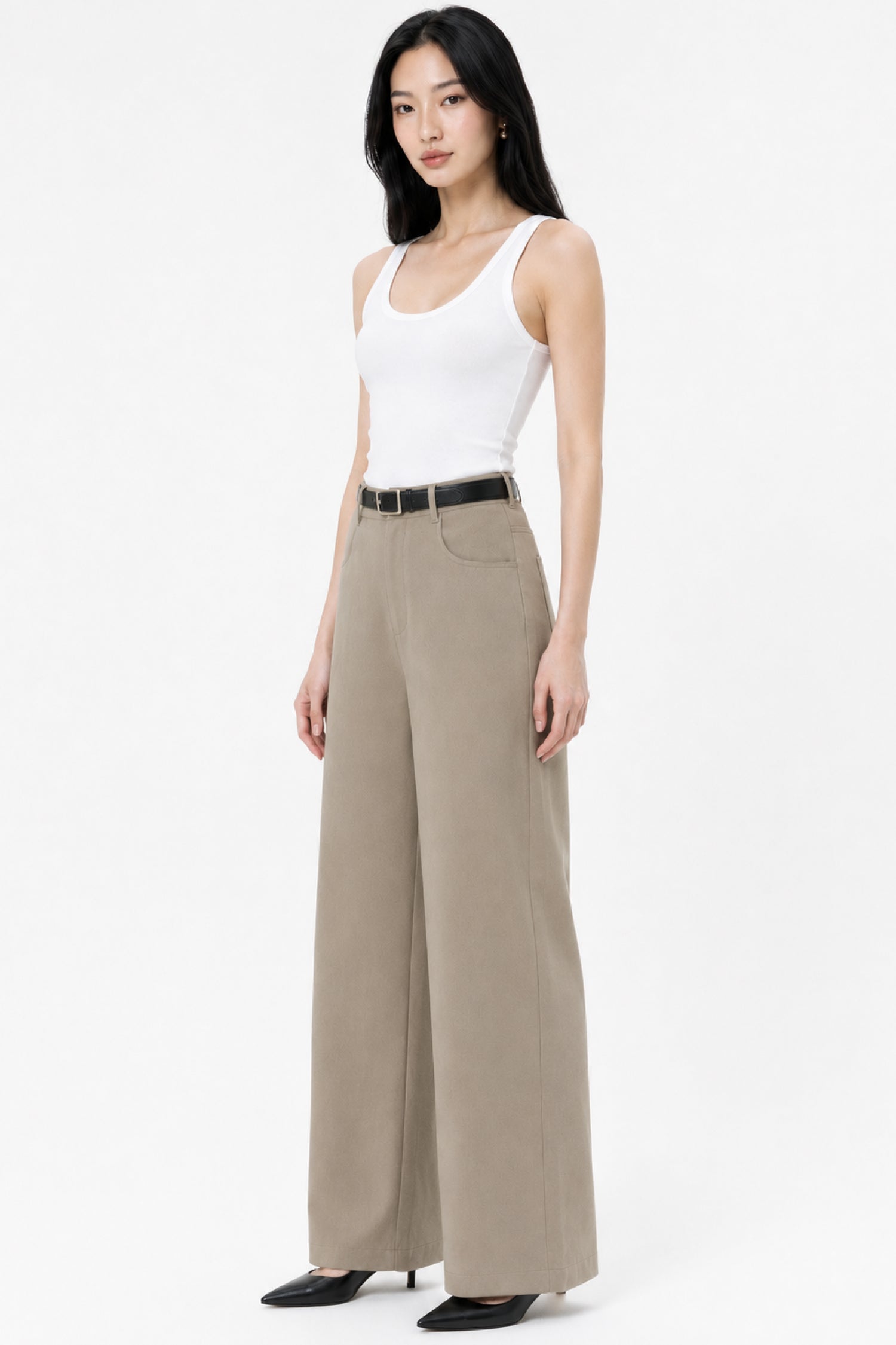 Matilda Trouser In Khaki