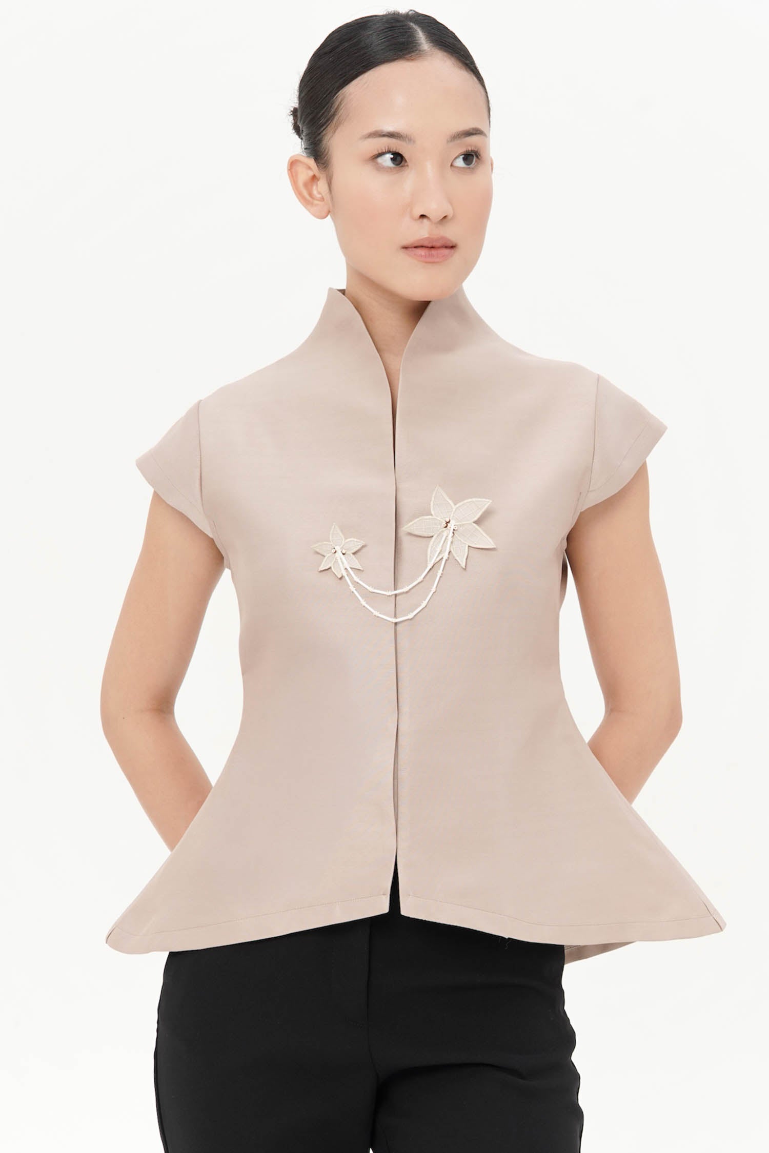 Asa Top in Taupe