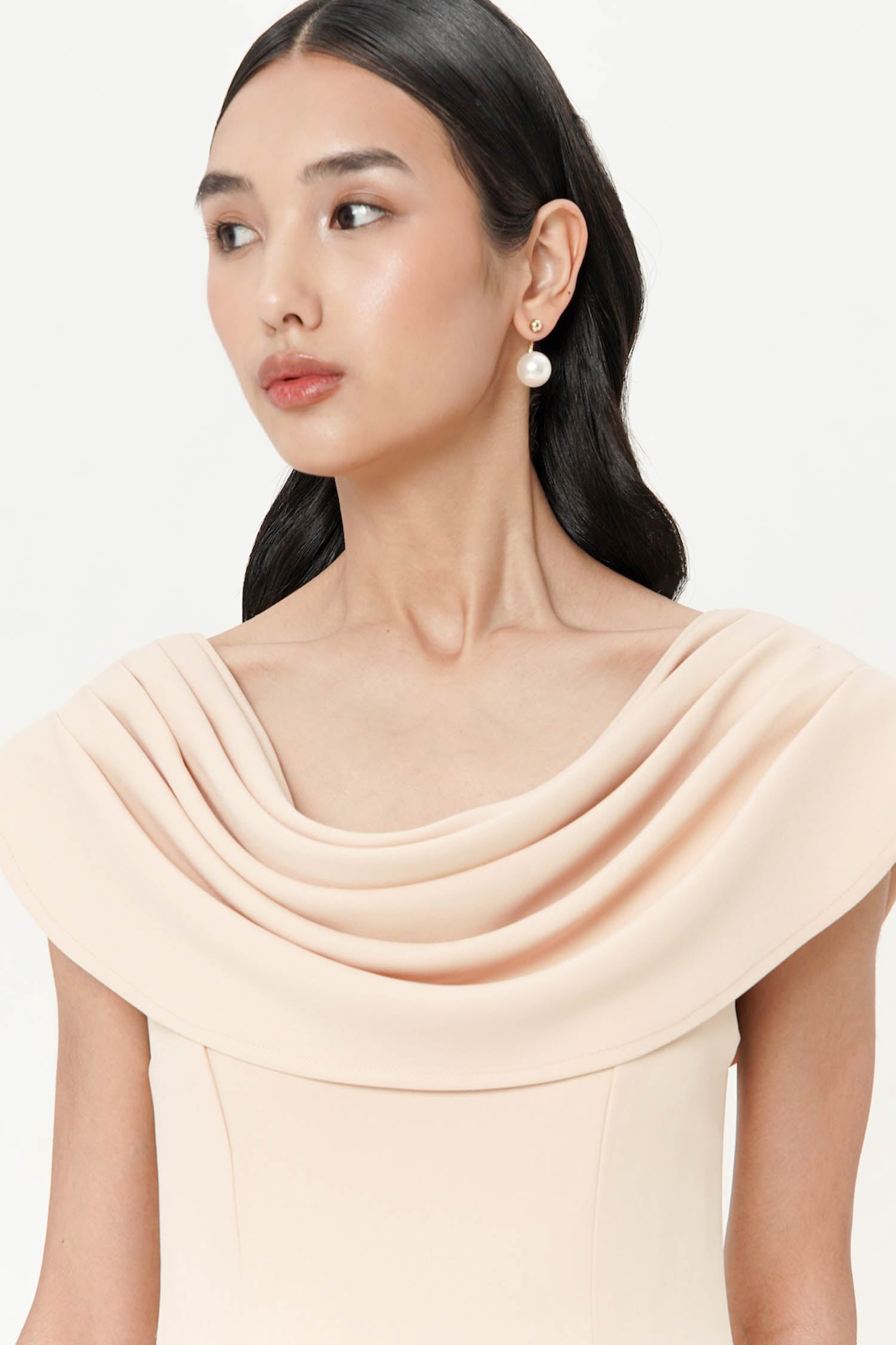 Farren Midi Dress In Butter