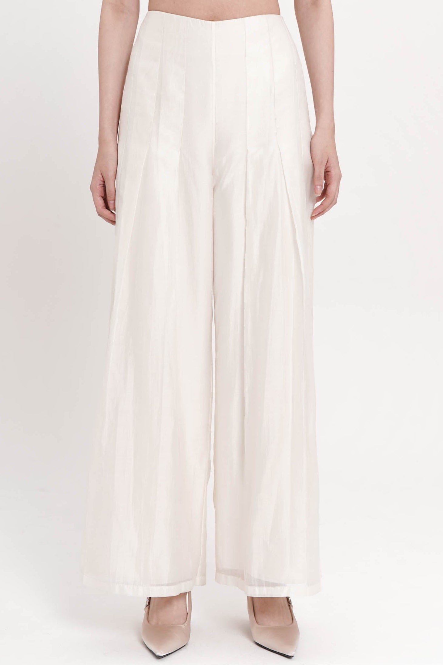 Cathan Trousers In Porcelain