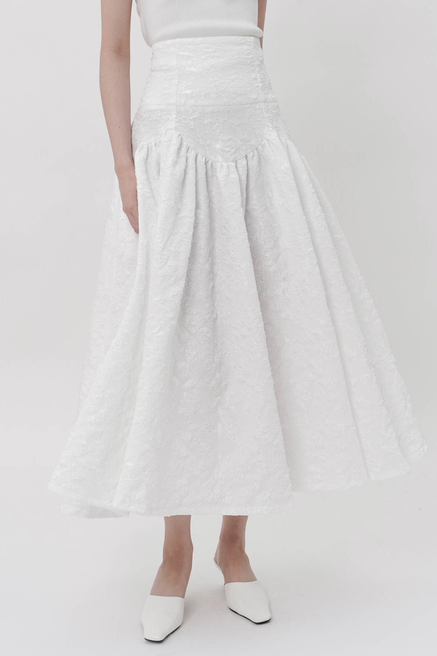 Maia Skirt in White