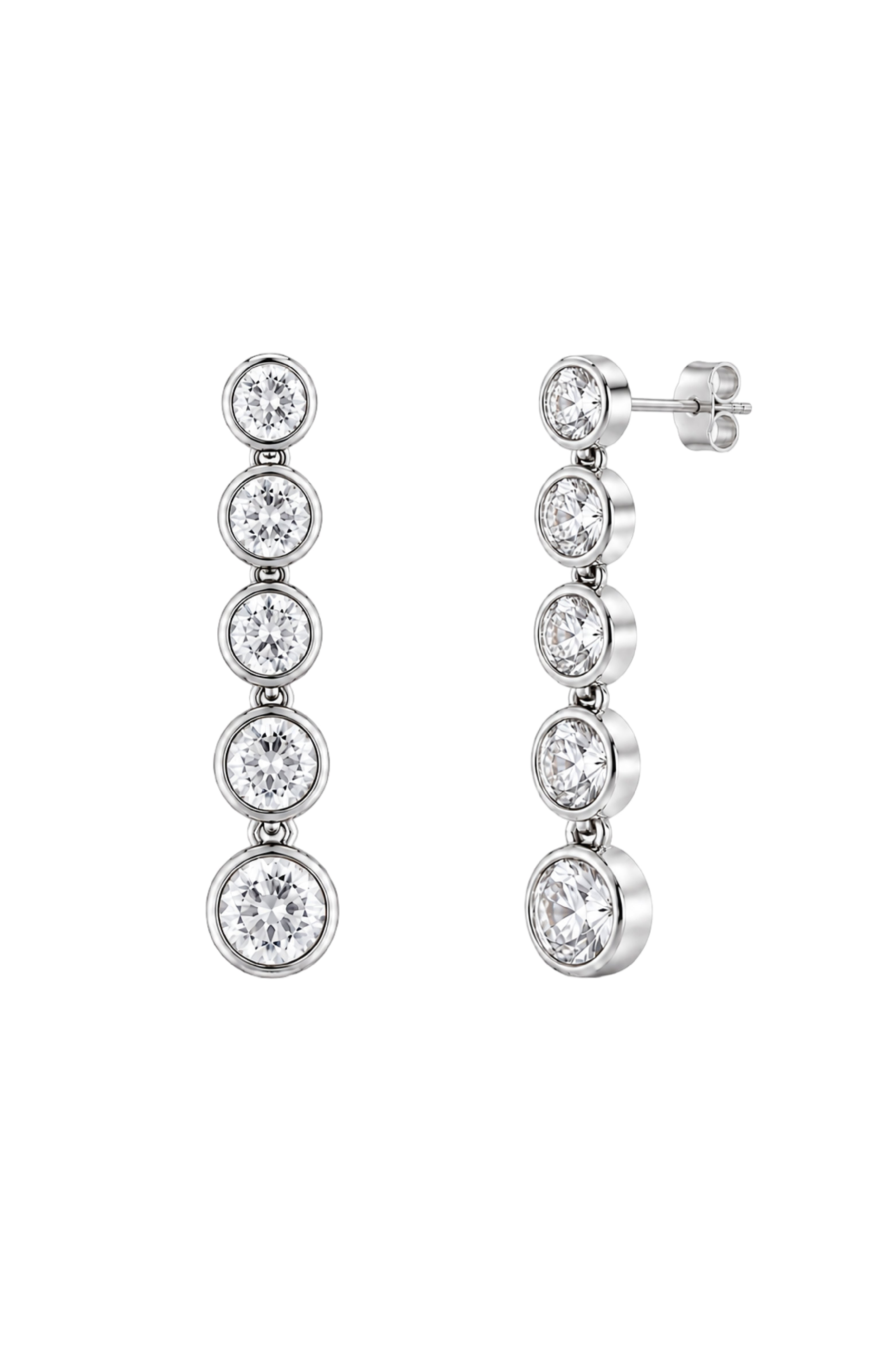 Venetia Earrings In Silver