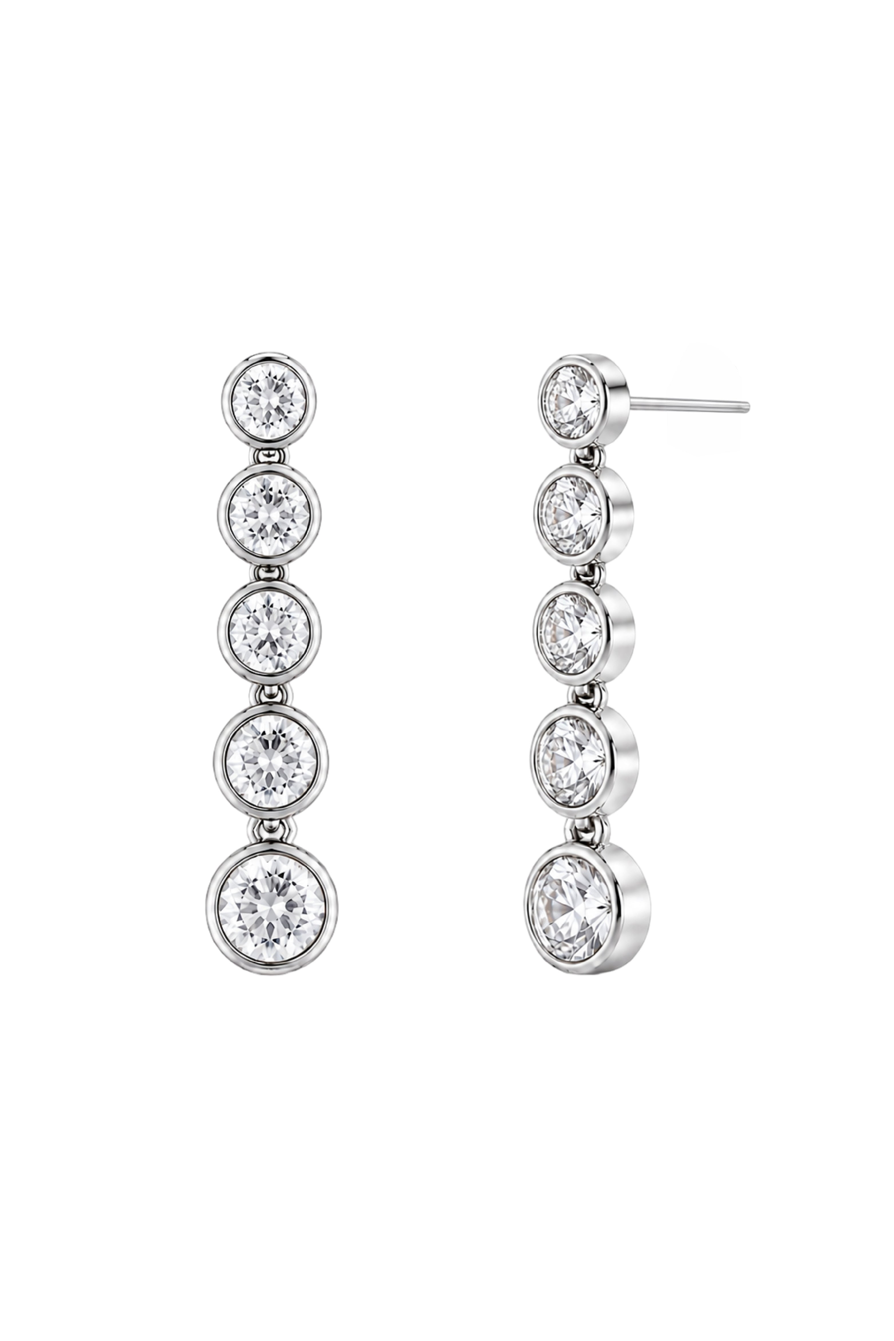Venetia Earrings In Silver