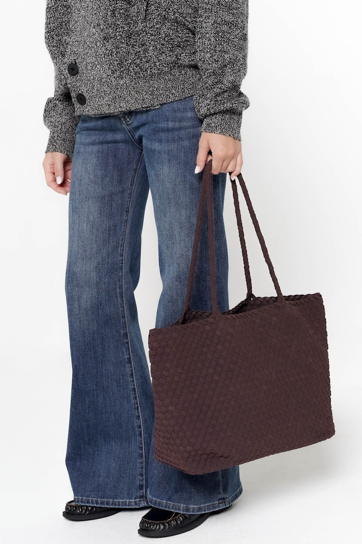 Malene Tote Bag In Burgundy
