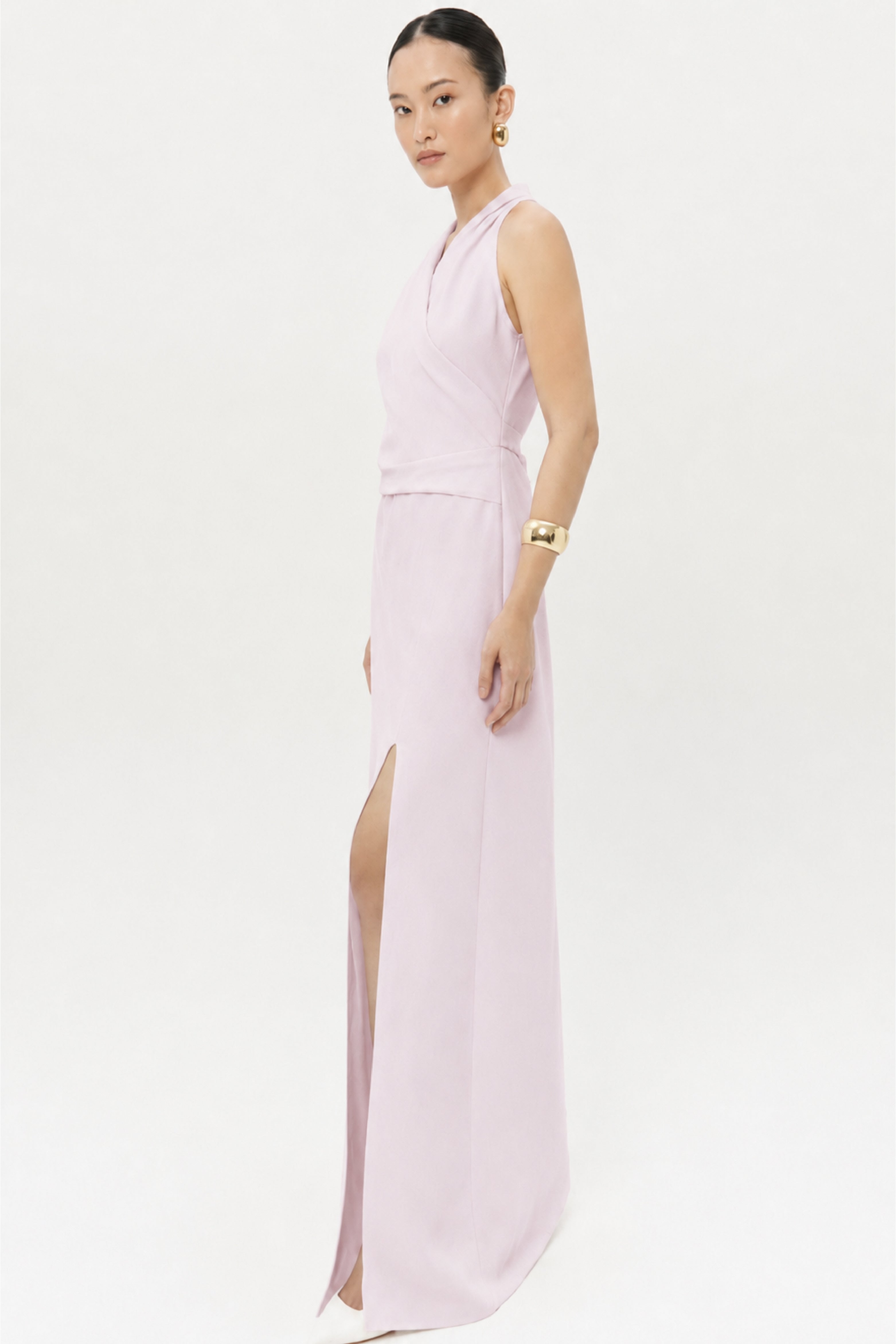 Isolde Maxi Dress In Pink