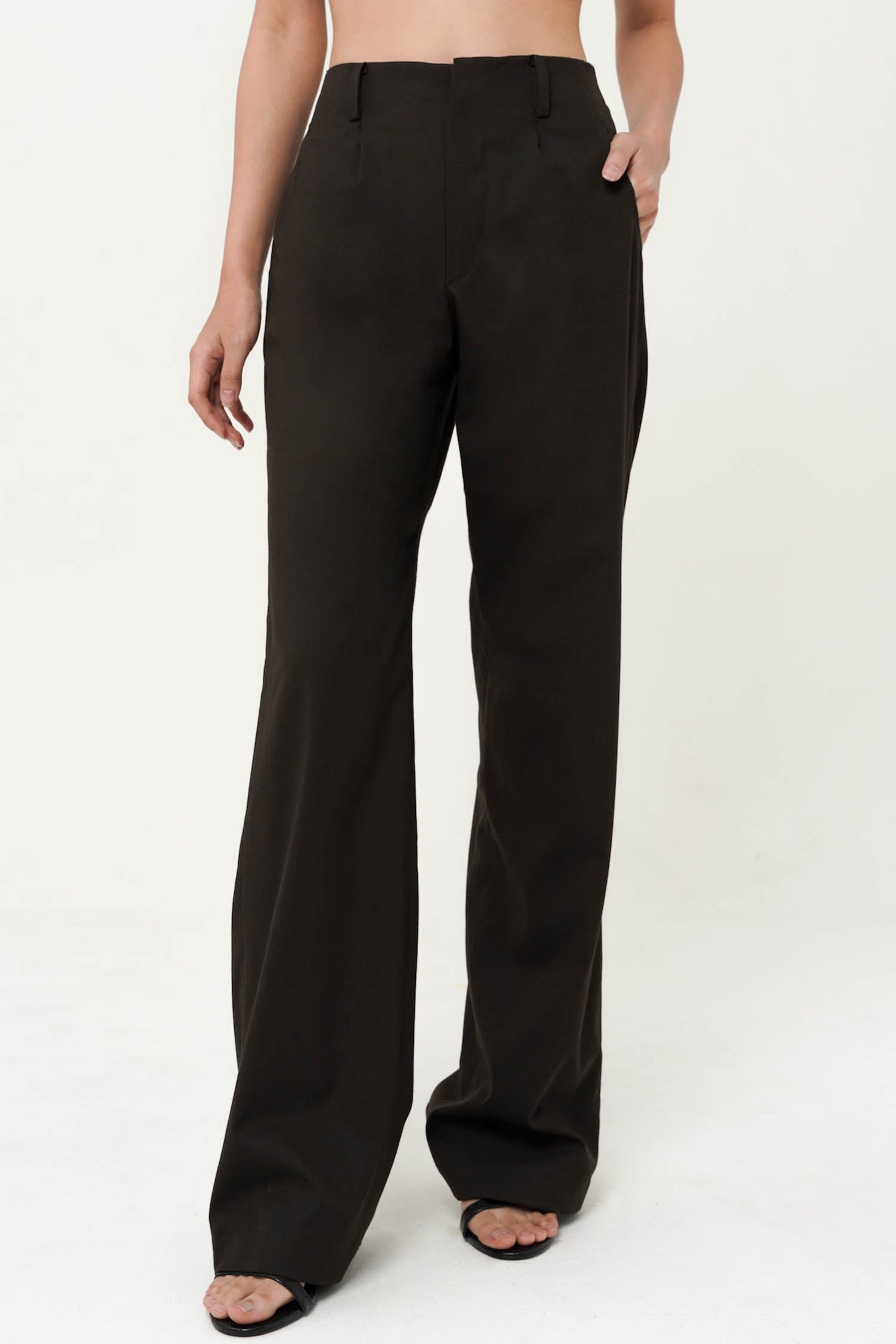 Montre Pants In Dark Brown